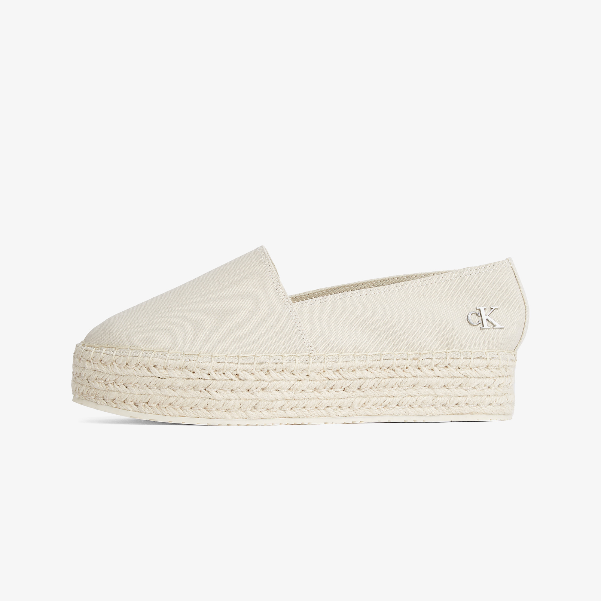 Calvin Klein Flatform Kadın Bej Espadril