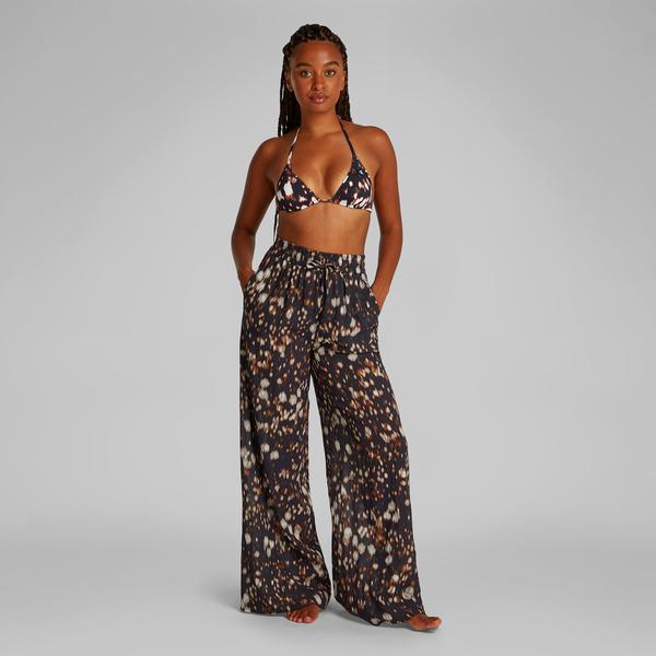 Calvin Klein Üçgen Kadın Siyah Bikini Üstü