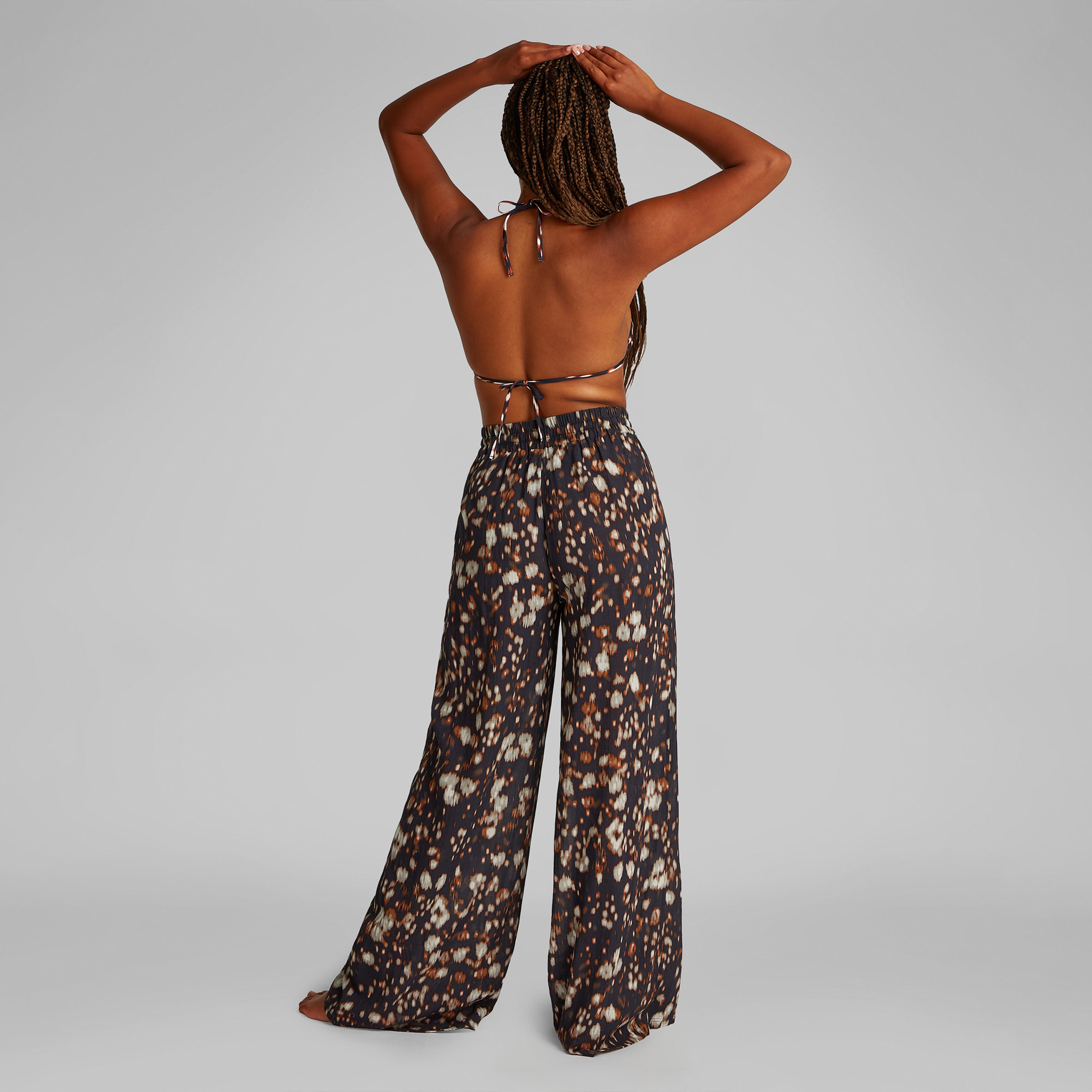 Calvin Klein Üçgen Kadın Siyah Bikini Üstü