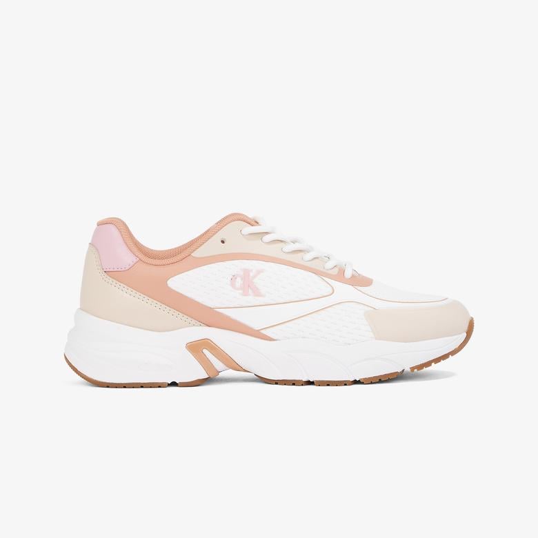Calvin Klein Retro Kadın Beyaz Sneaker
