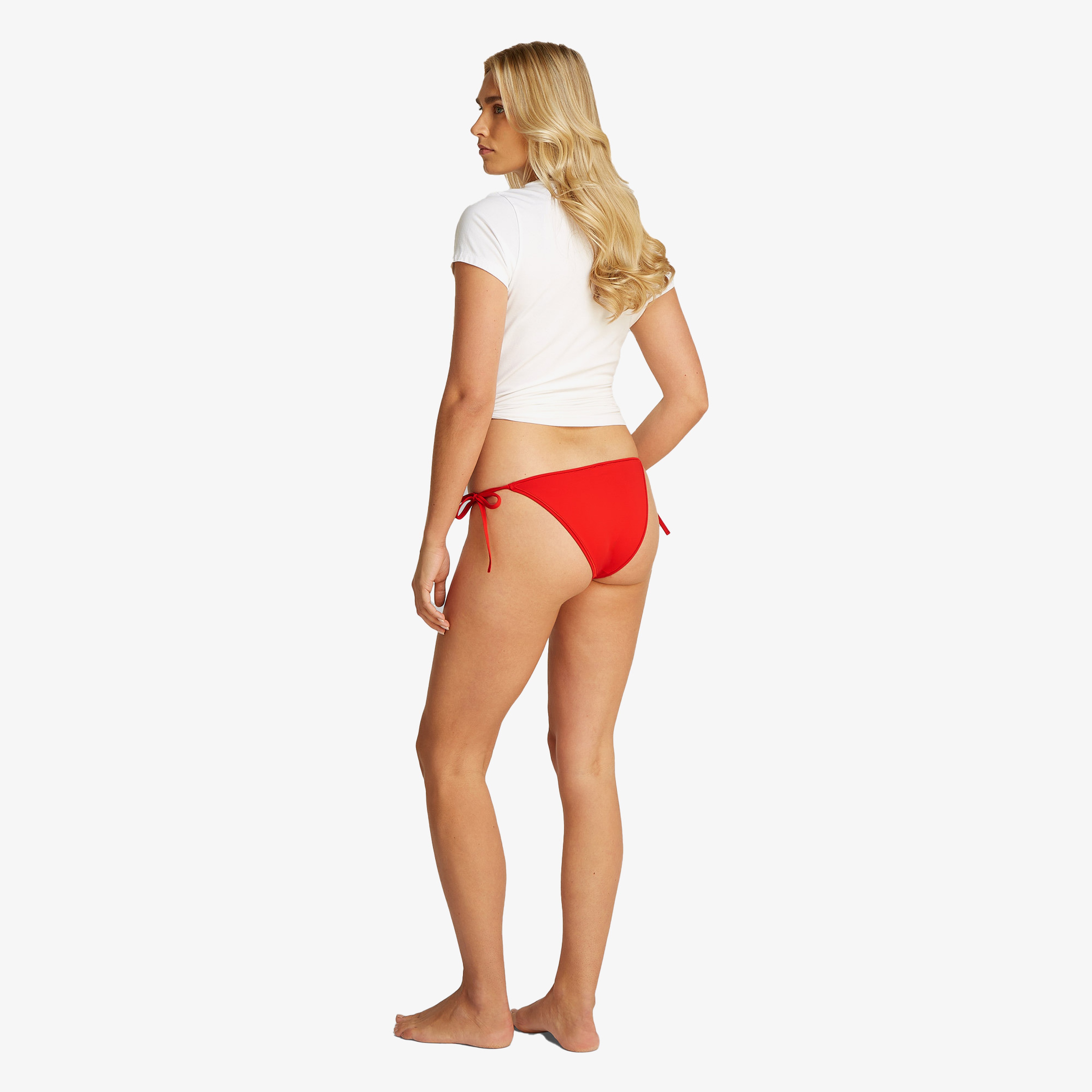 Calvin Klein Kadın Kırmızı Bikini Altı