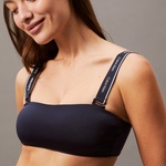 Calvin Klein Kadın Mavi Bikini Üstü