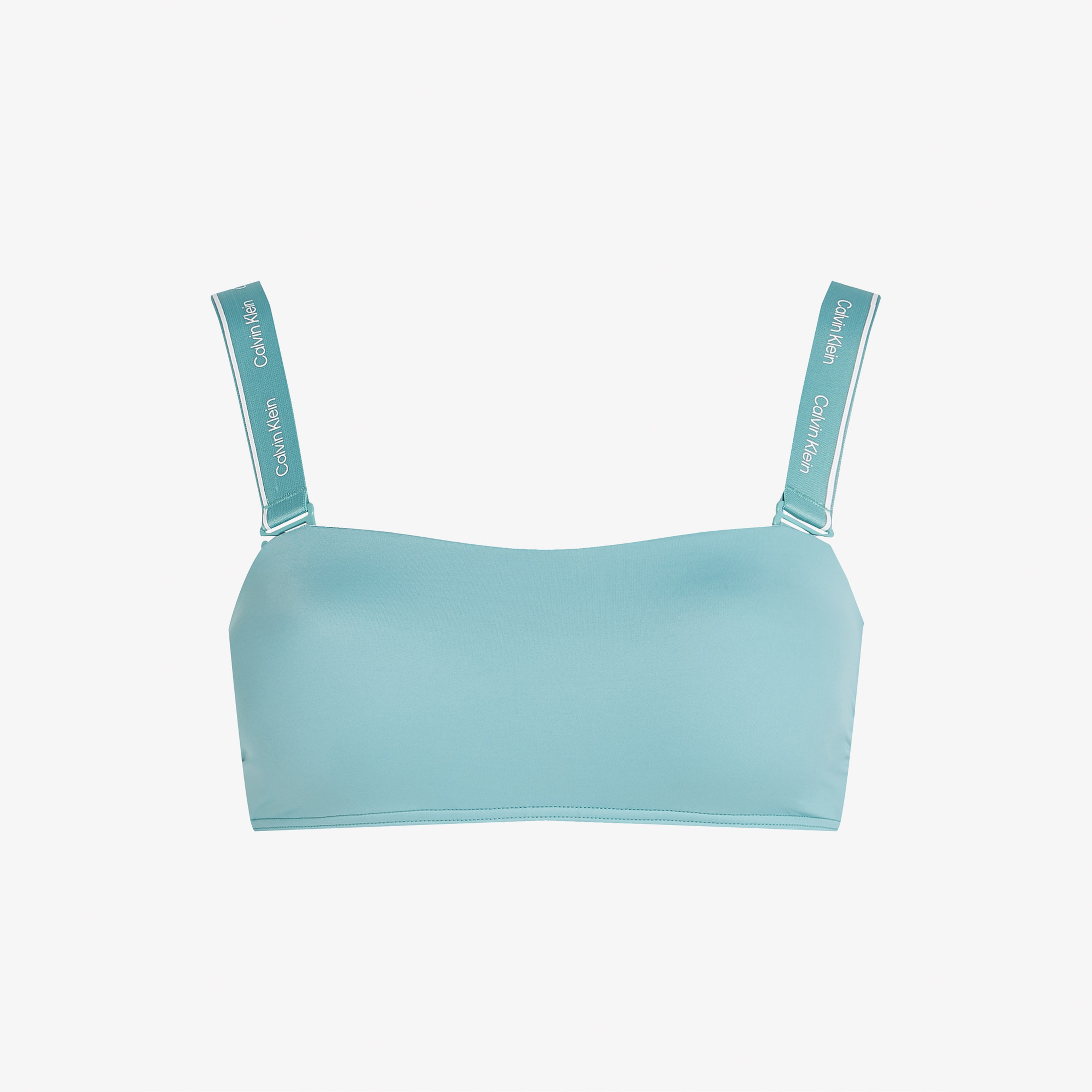 Calvin Klein Removable Straps Bandeau - Rp Kadın Yeşil Bikini