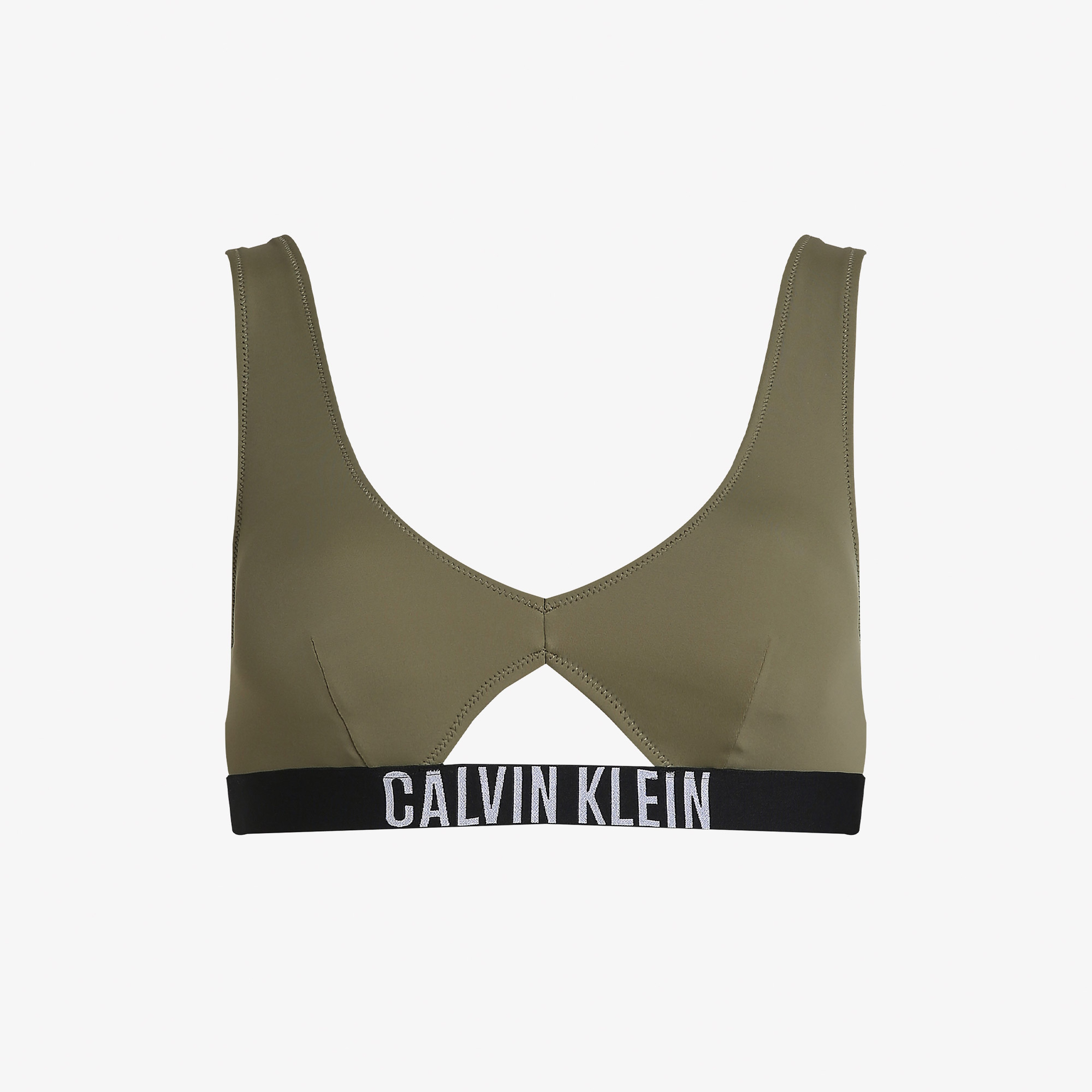 Calvin Klein Kadın Yeşil Bikini Üstü