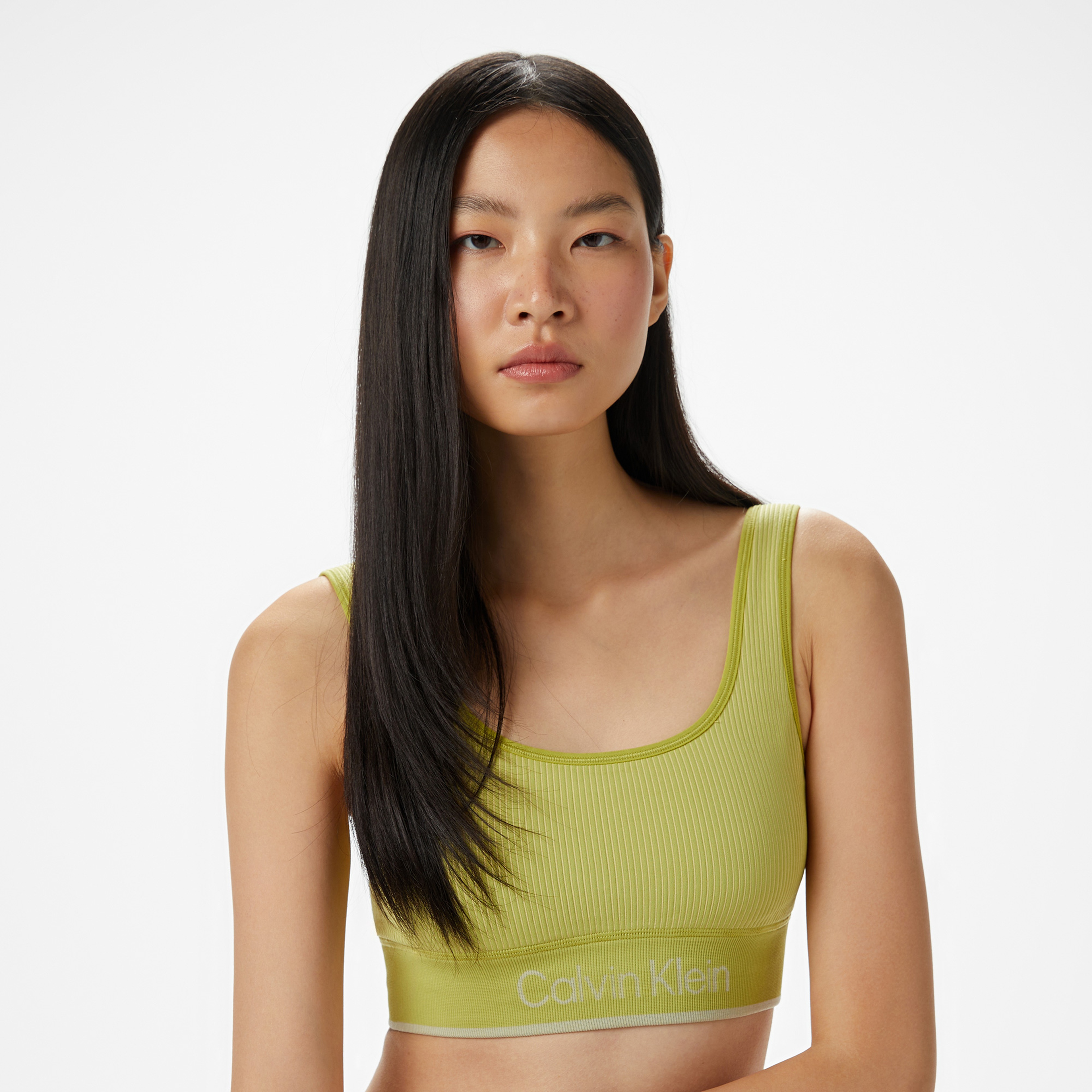 Calvin Klein Sports Kadın Yeşil Bra