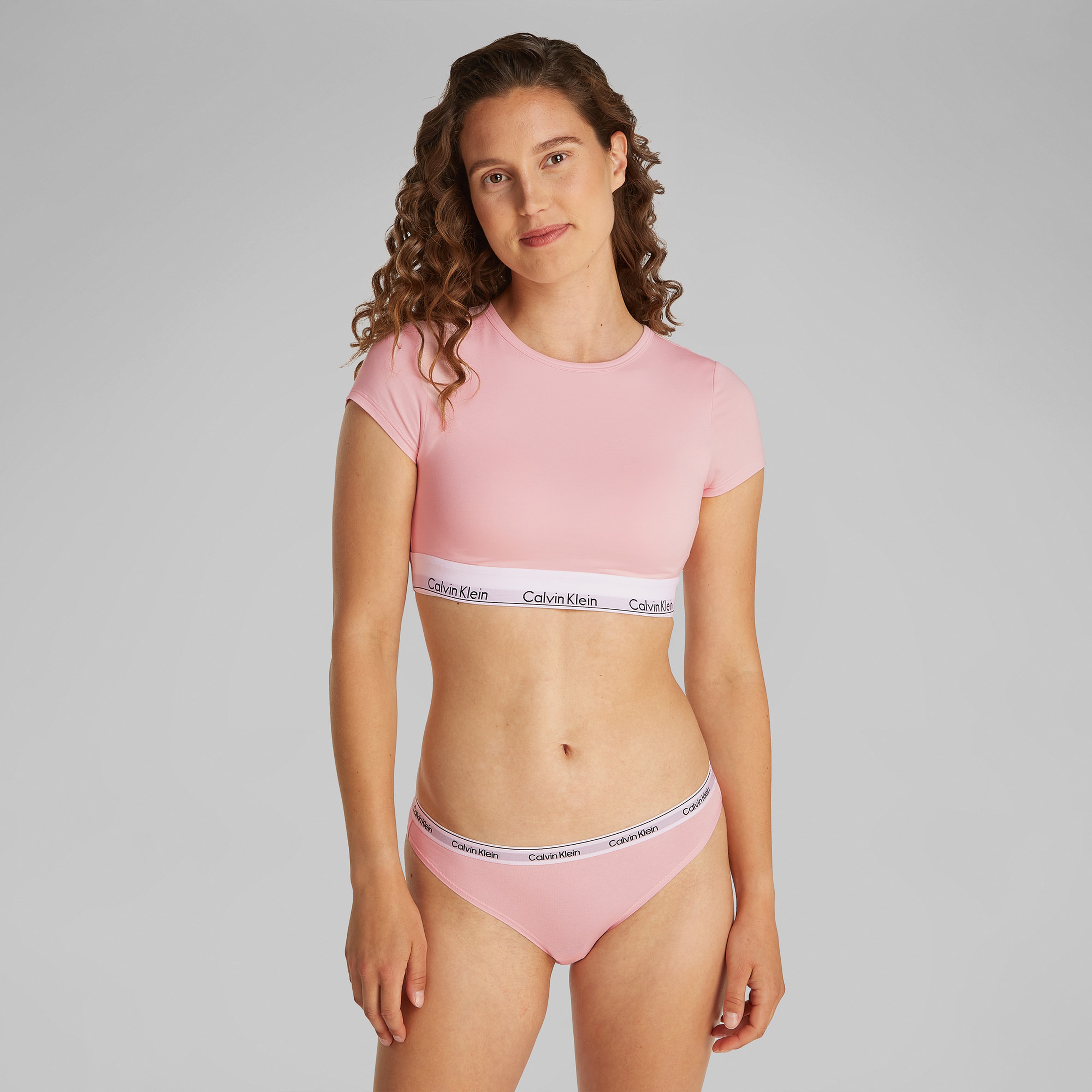 Calvin Klein Kadın Pembe Bra