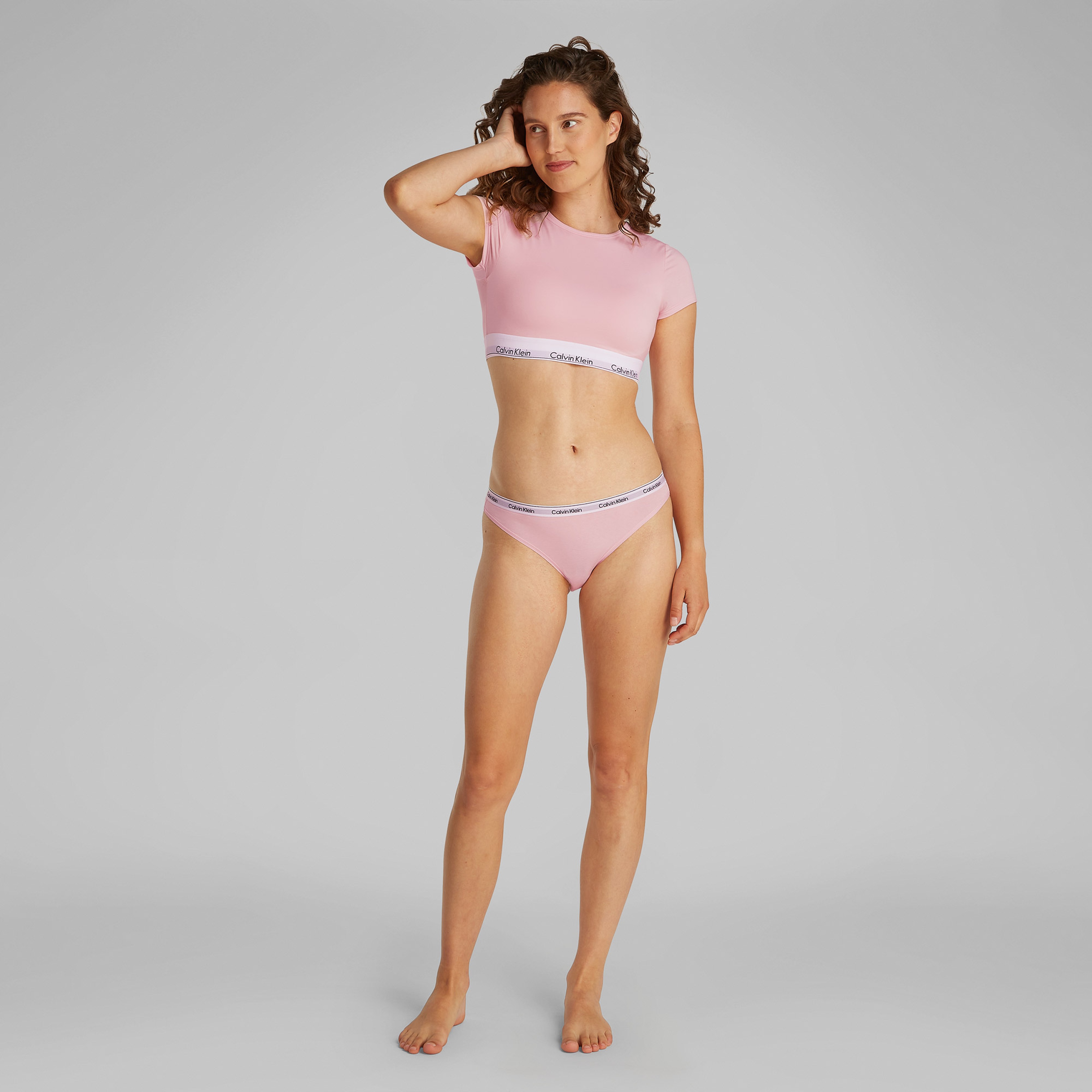 Calvin Klein Kadın Pembe Bra