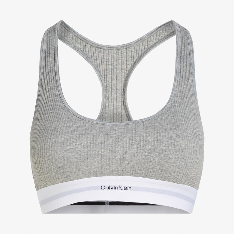 Calvin Klein Lightly Lined Kadın Gri Bra