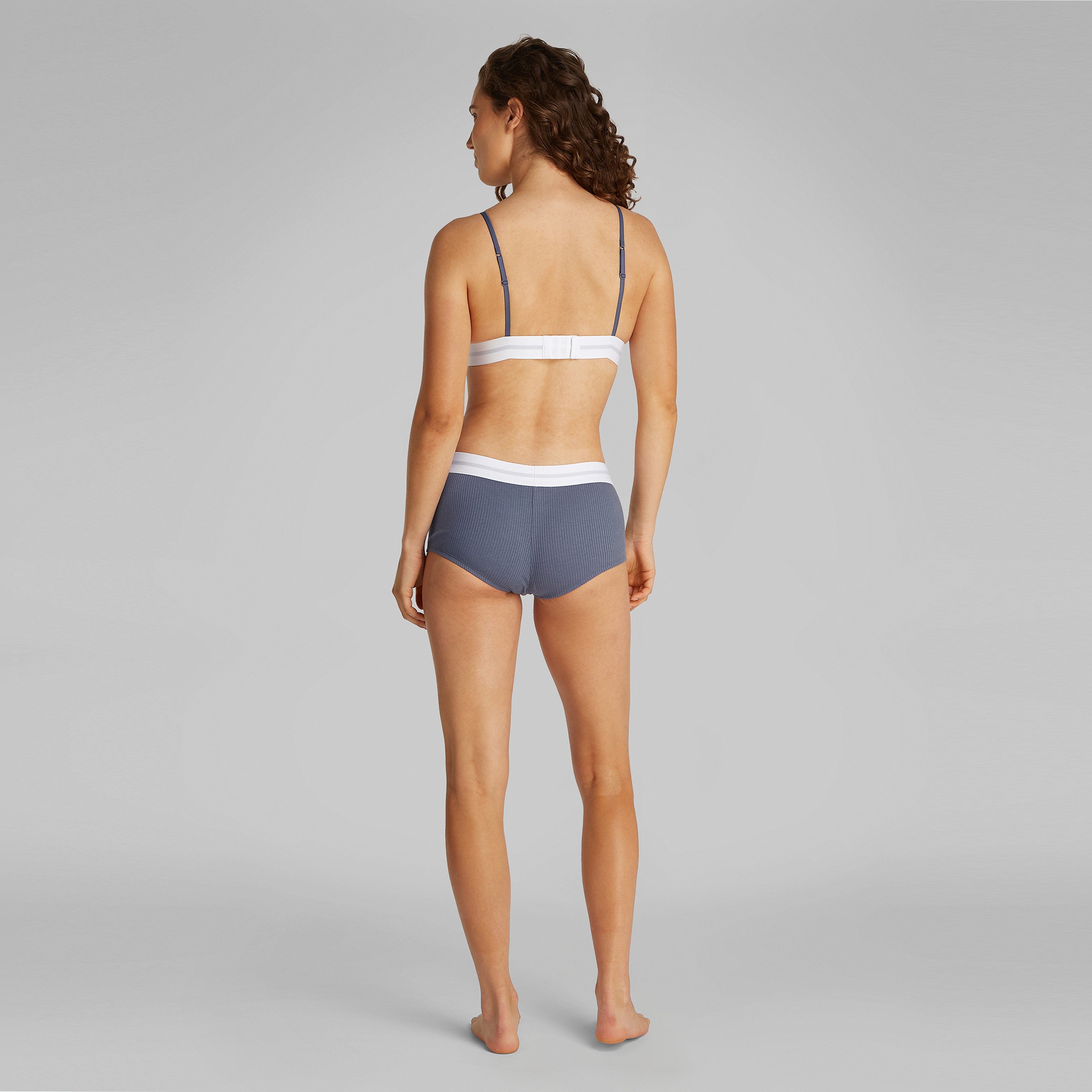 Calvin Klein Üçgen Kadın Mavi Bra