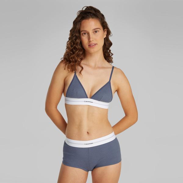 Calvin Klein Üçgen Kadın Mavi Bra