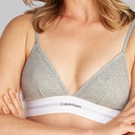 Calvin Klein Unlined Üçgen Kadın Gri Sütyen