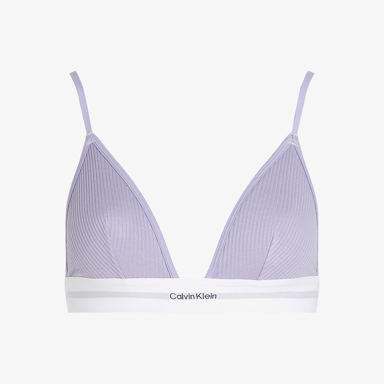 Calvin Klein Üçgen Kadın Mor Bra