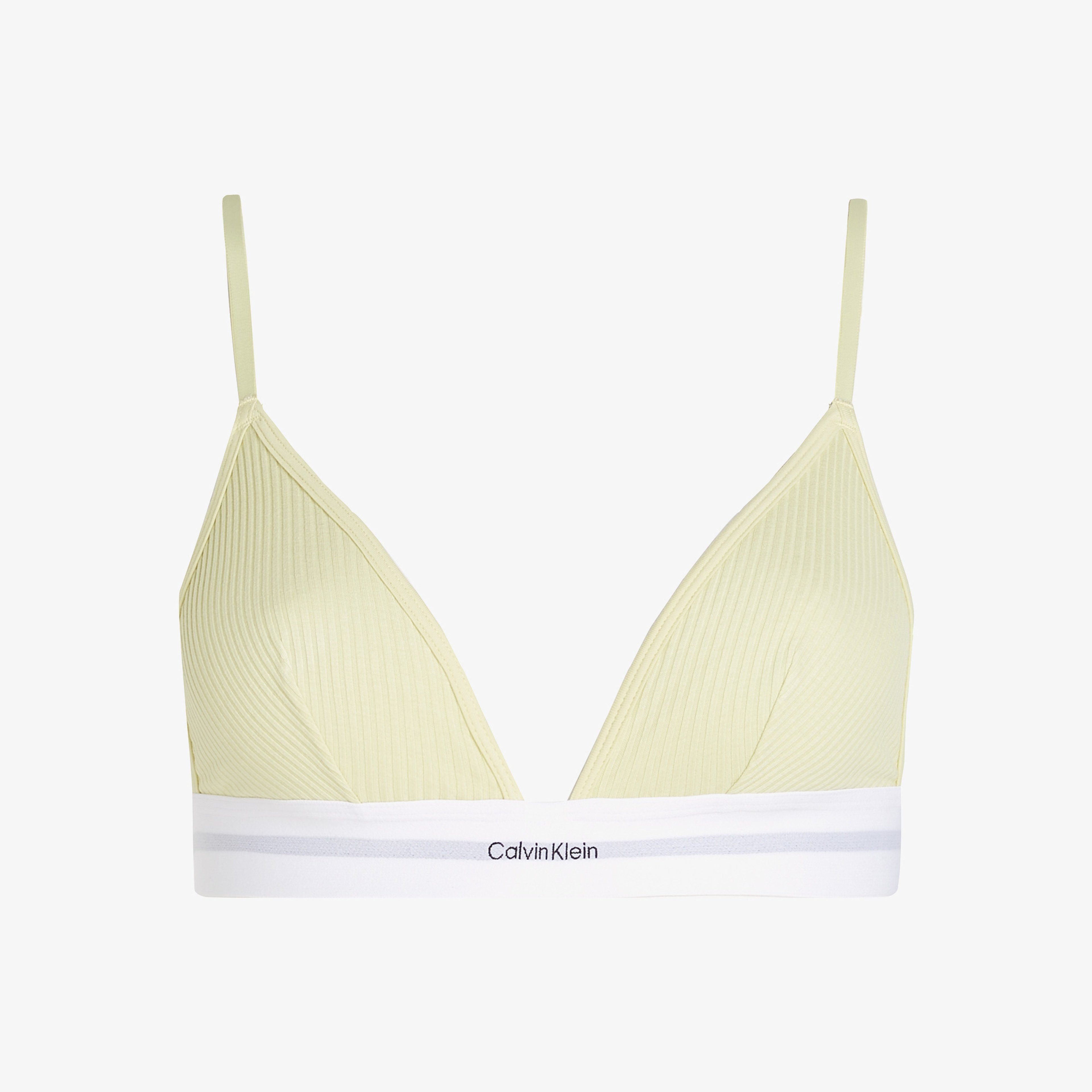 Calvin Klein Unlined Triangle Kadın Yeşil Bra