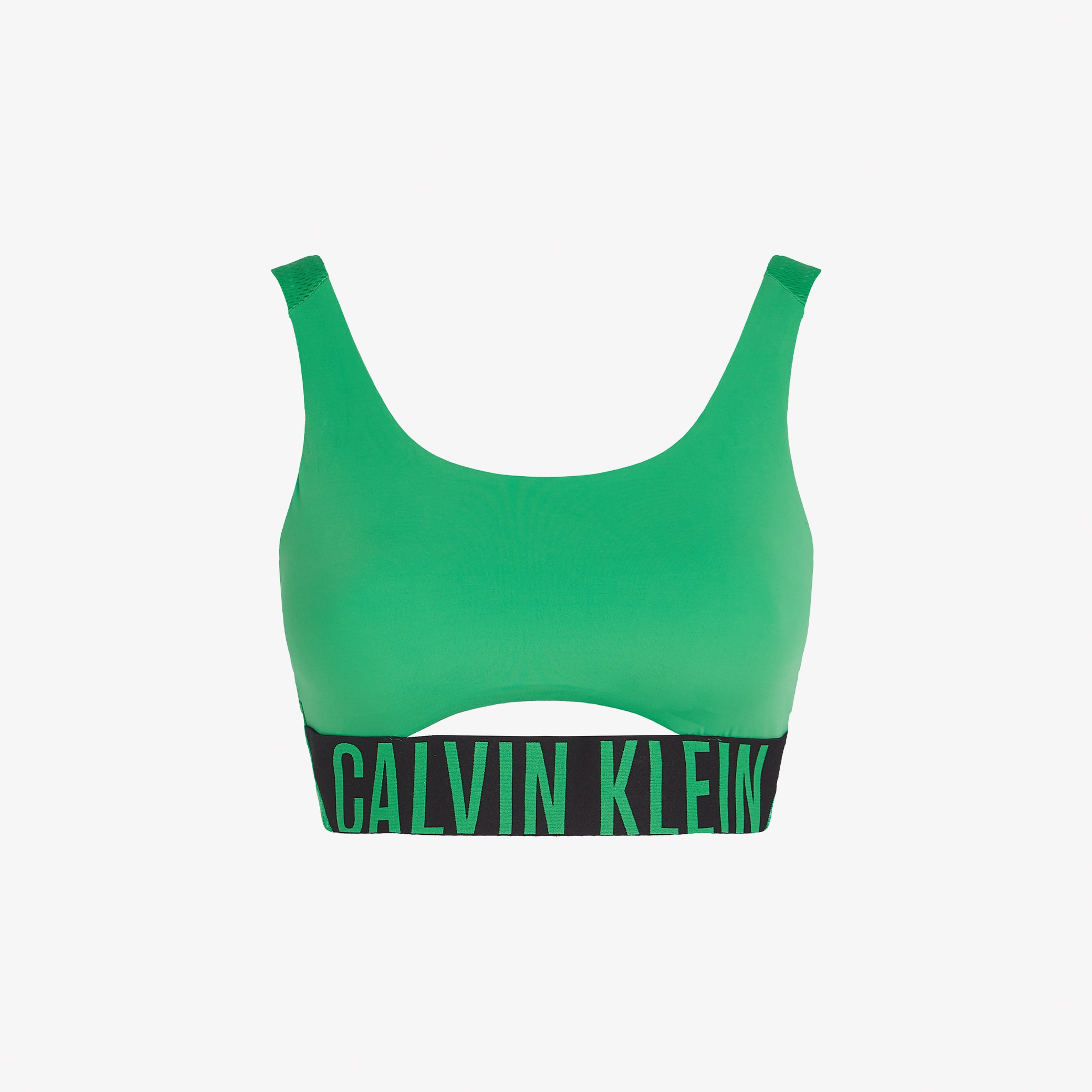 Calvin Klein İntense Power Medium Mesh Kadın Yeşil Bra