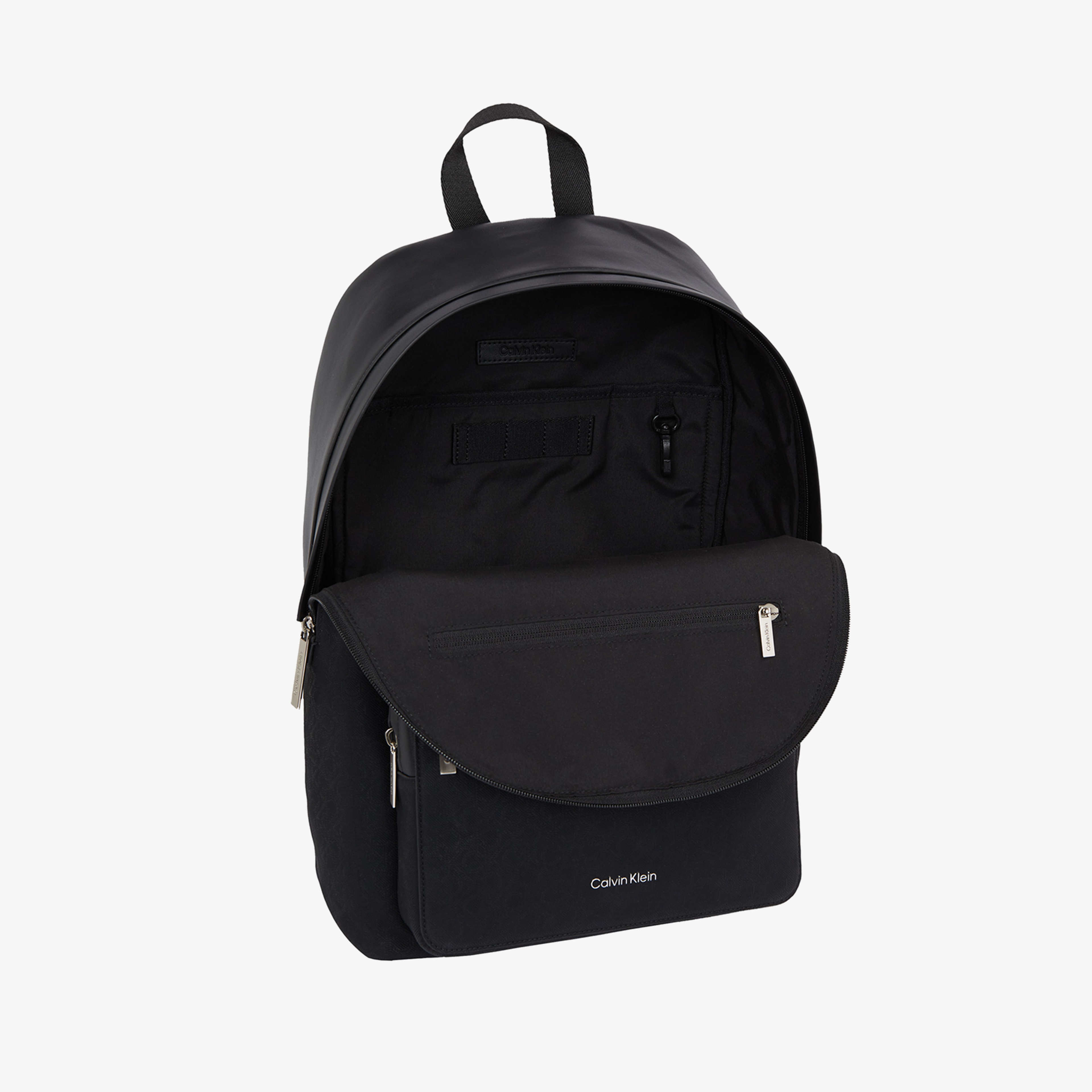 Calvin Klein Must Round Bp Mono Erkek Siyah Sirt Çantası