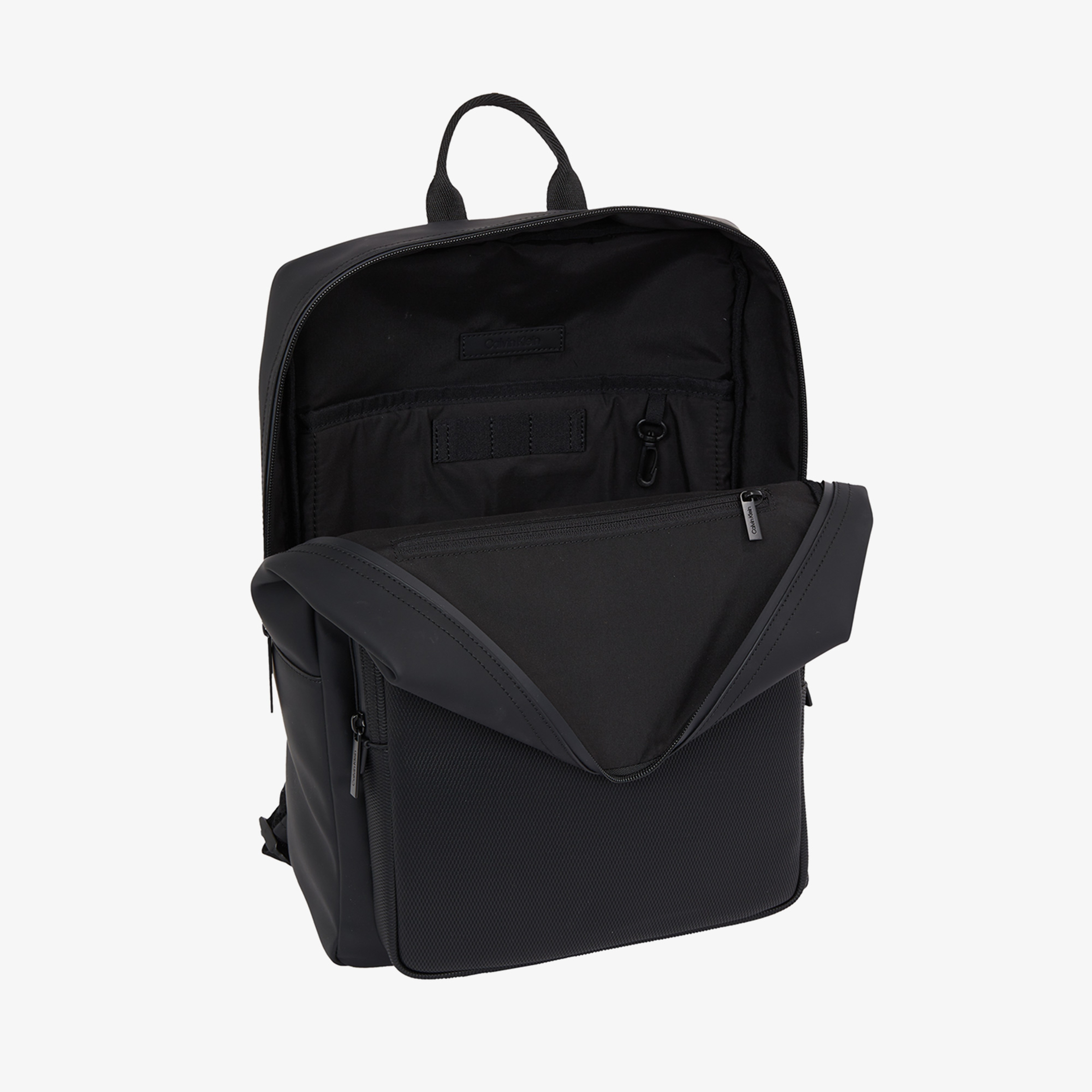 Calvin Klein Essential Squared Bp Rub Erkek Siyah Sirt Çantası