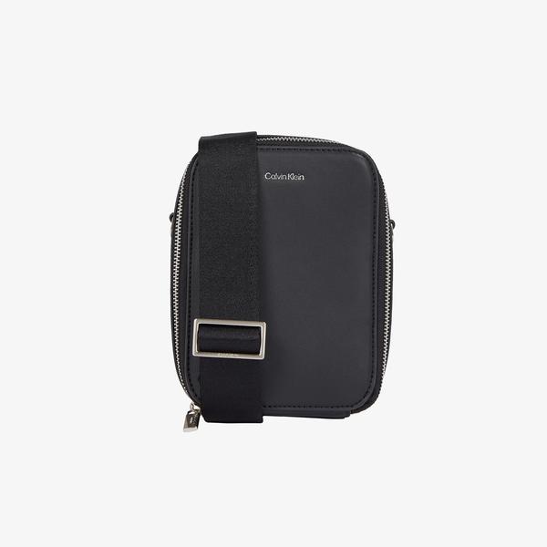 Calvin Klein Sleek Reporter Xs Erkek Siyah El Çantası