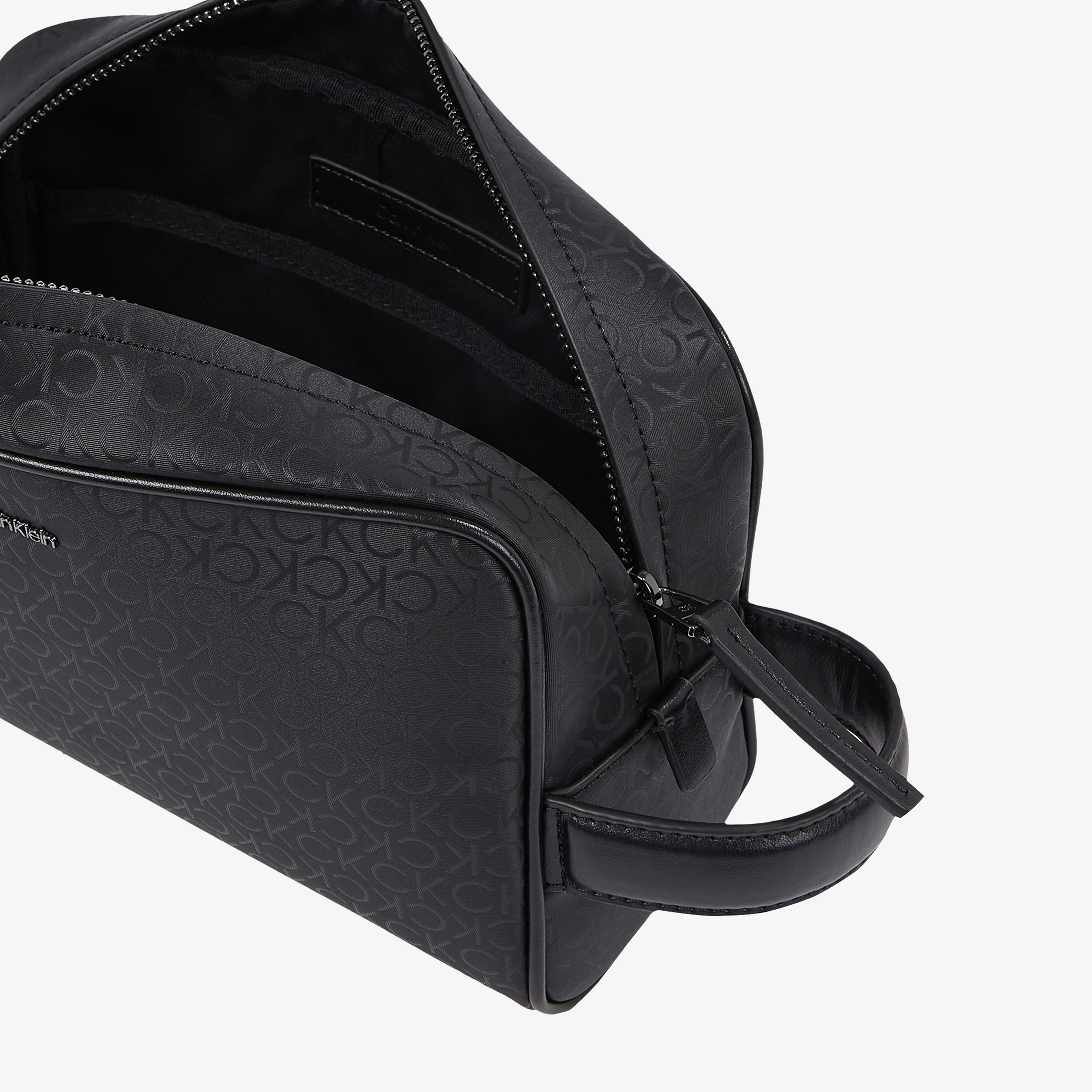 Calvin Klein Sleek Wash Mono Erkek Siyah Çapraz Çanta