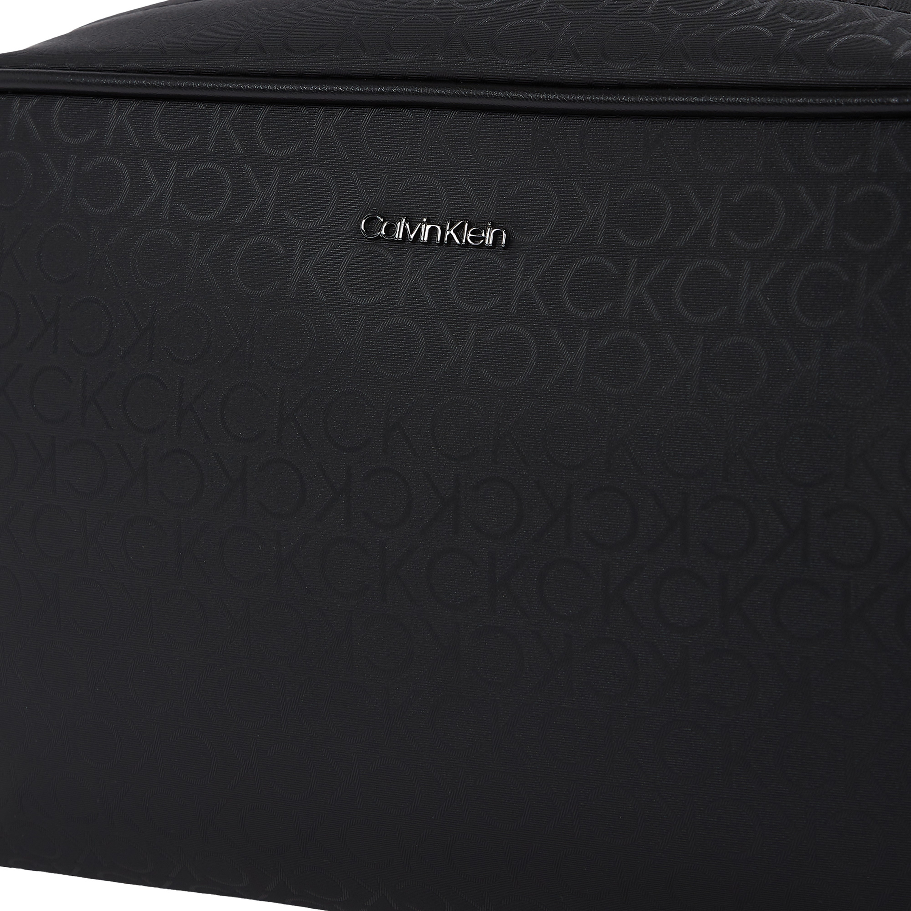 Calvin Klein Sleek Wash Mono Erkek Siyah Çapraz Çanta