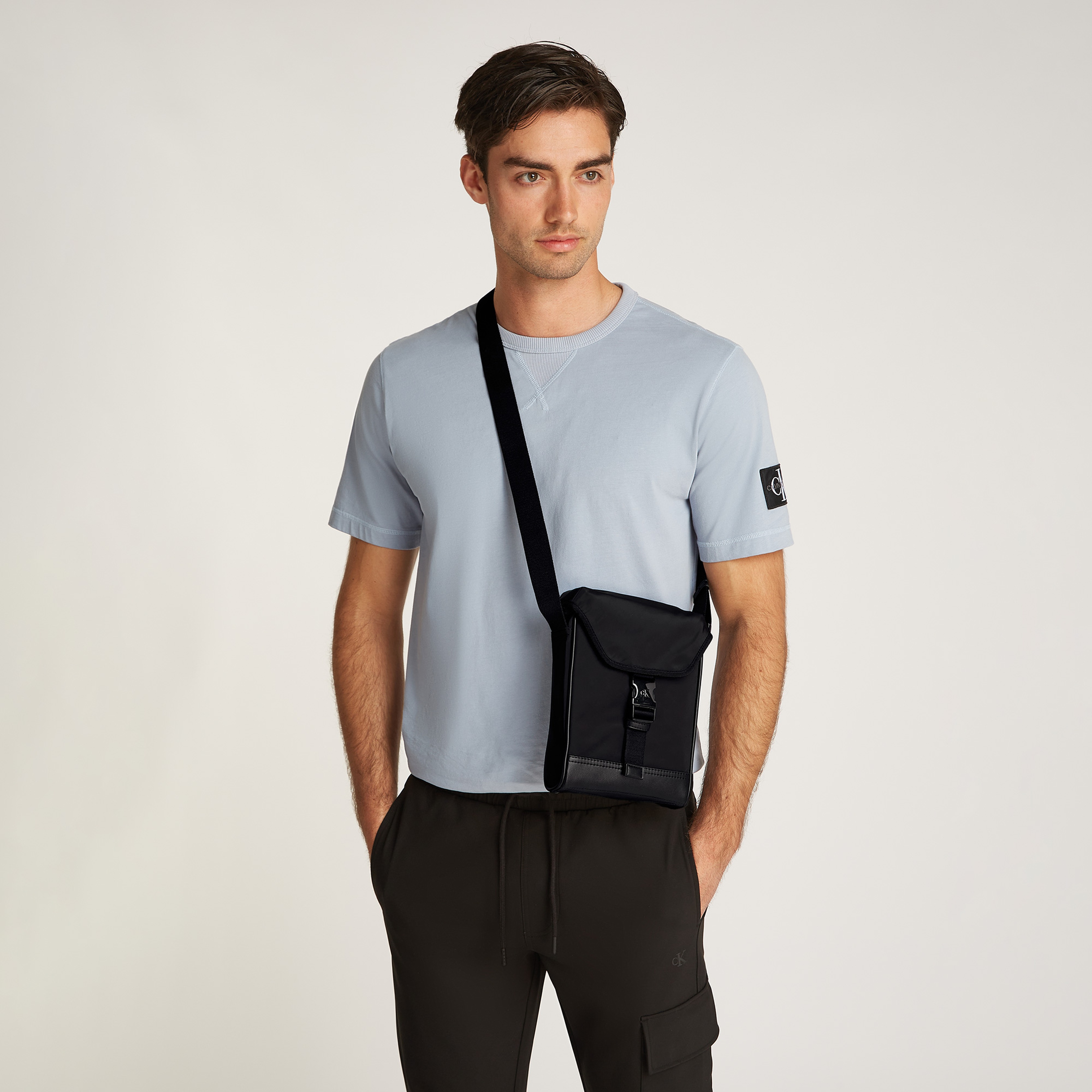 Calvin Klein Erkek Siyah El Çantası