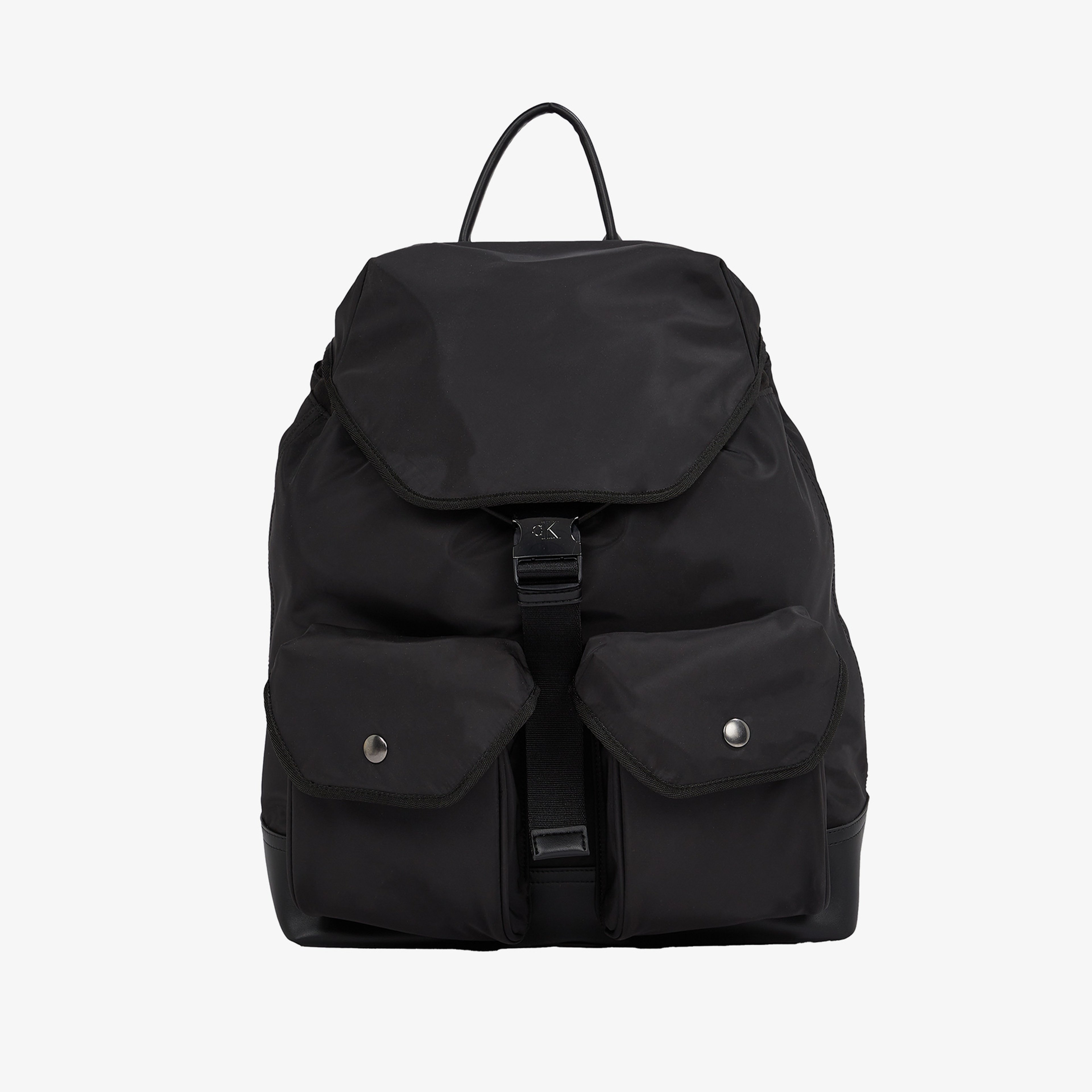 Calvin Klein Speed Clip Ut Flap Bapa35 Ny Erkek Siyah Sirt Çantası