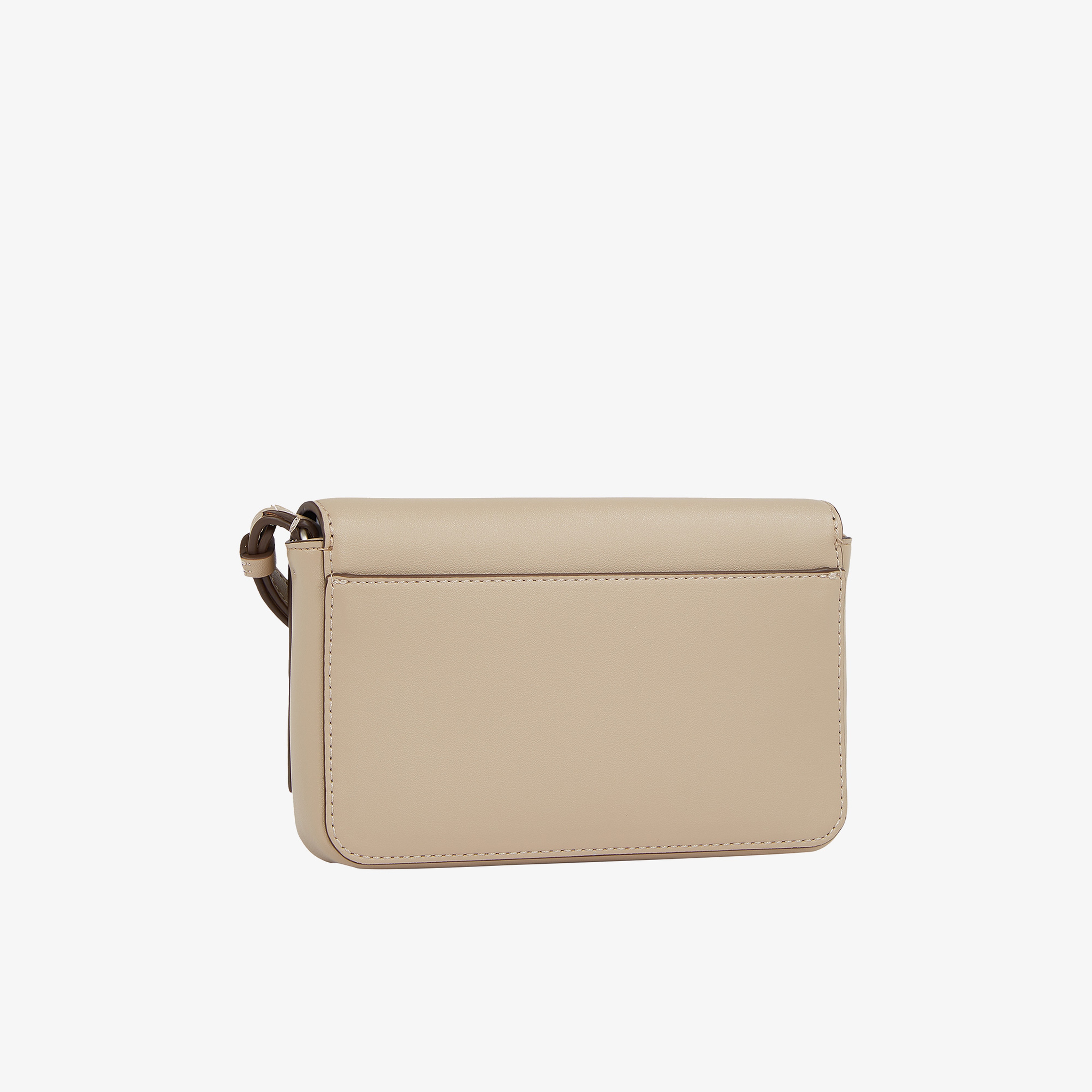 Calvin Klein Sculpted Ew Flap Phone Cb Mono Kadın Bej Çapraz Çanta