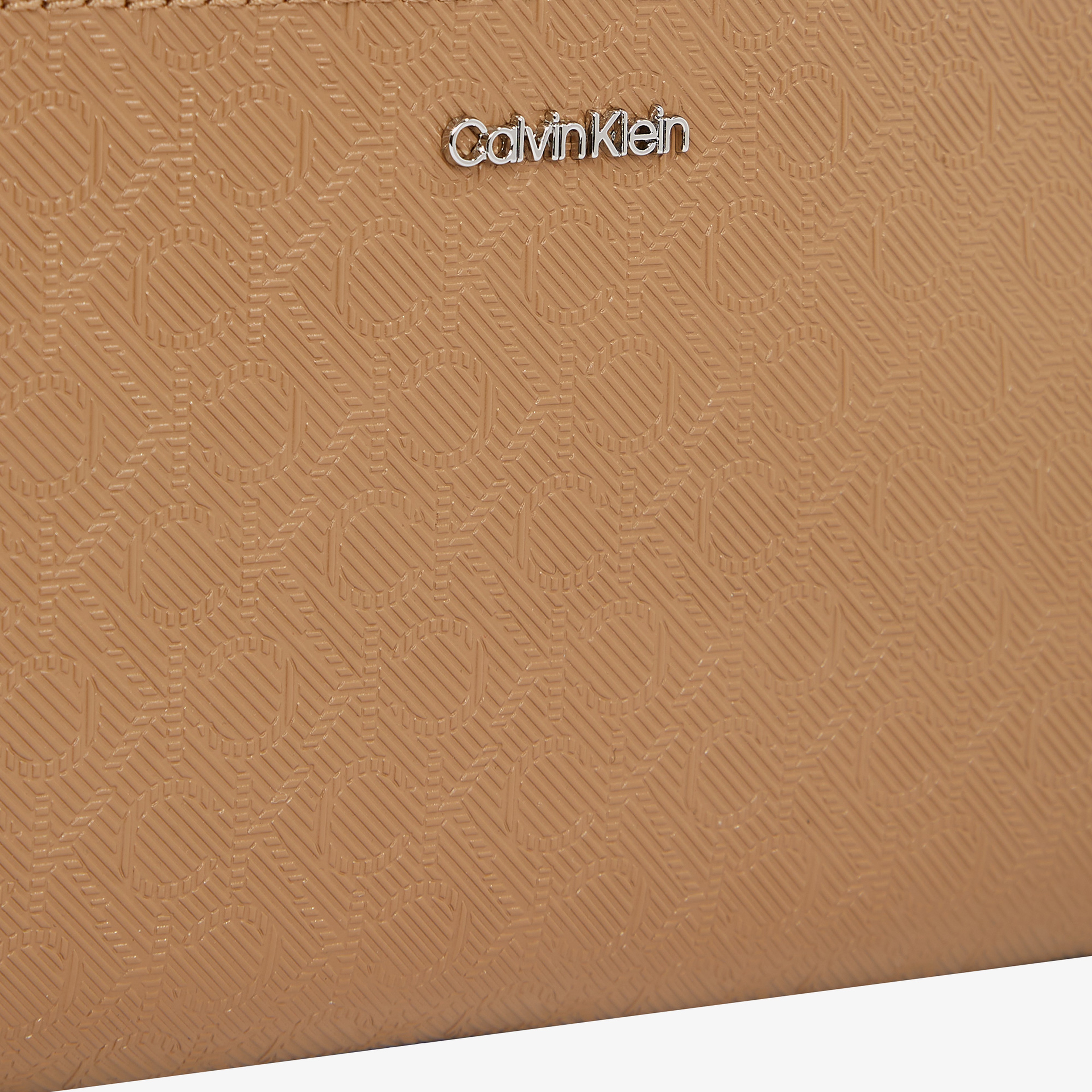 Calvin Klein Camera Mono Kadın Bej El Çantası