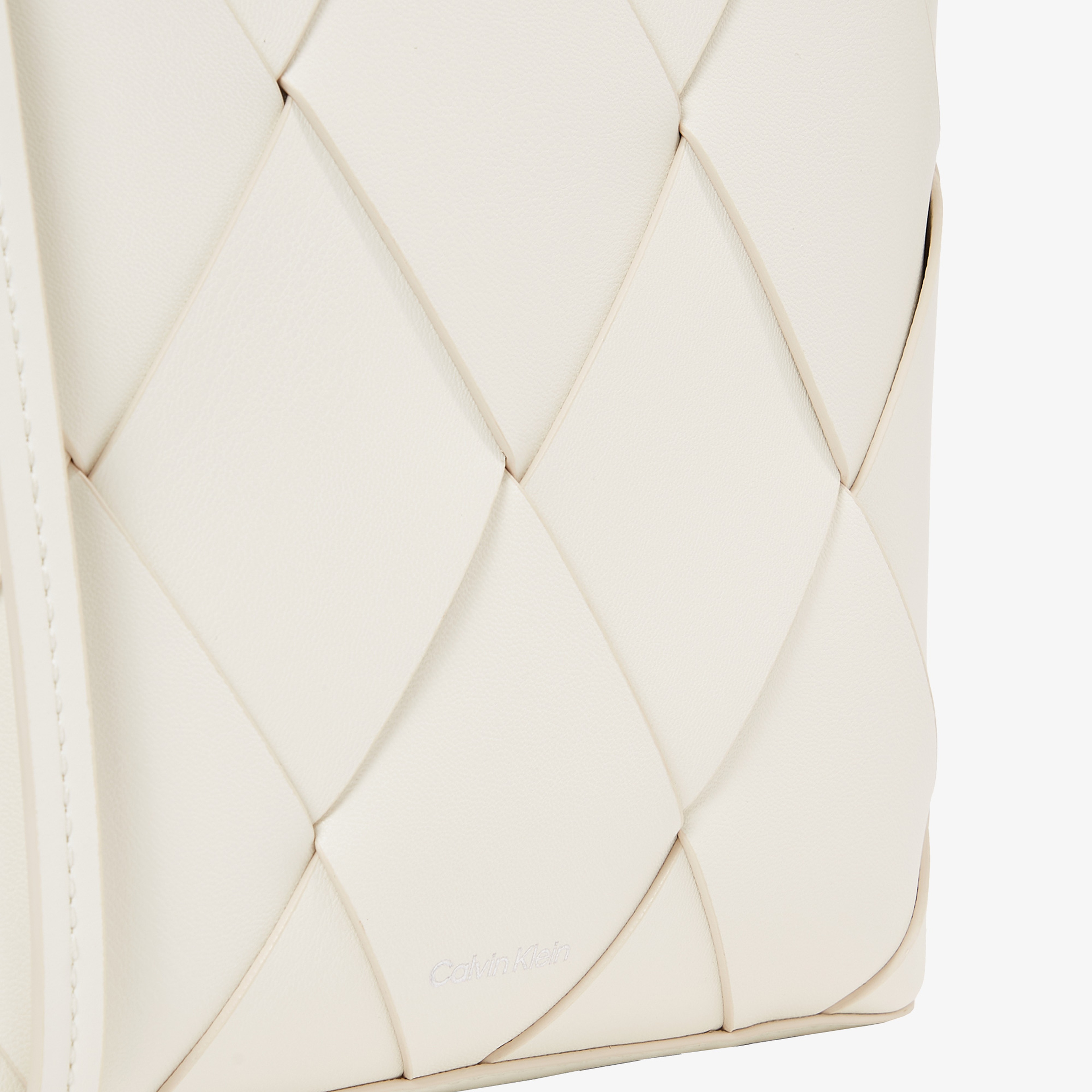 Calvin Klein Kadın Krem El Çantası