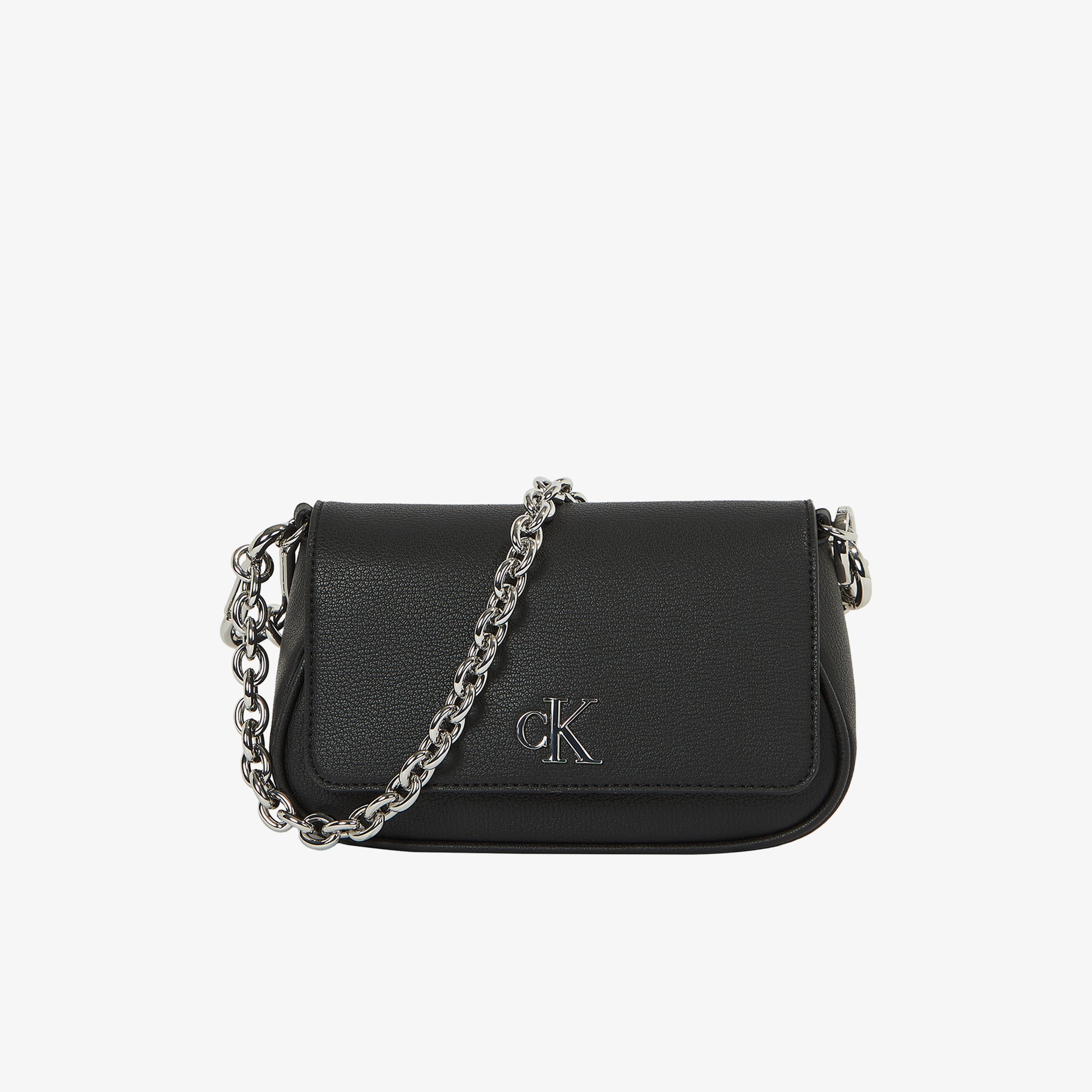 Calvin Klein Minimal Monogram 20 Kadın Siyah El Çantası