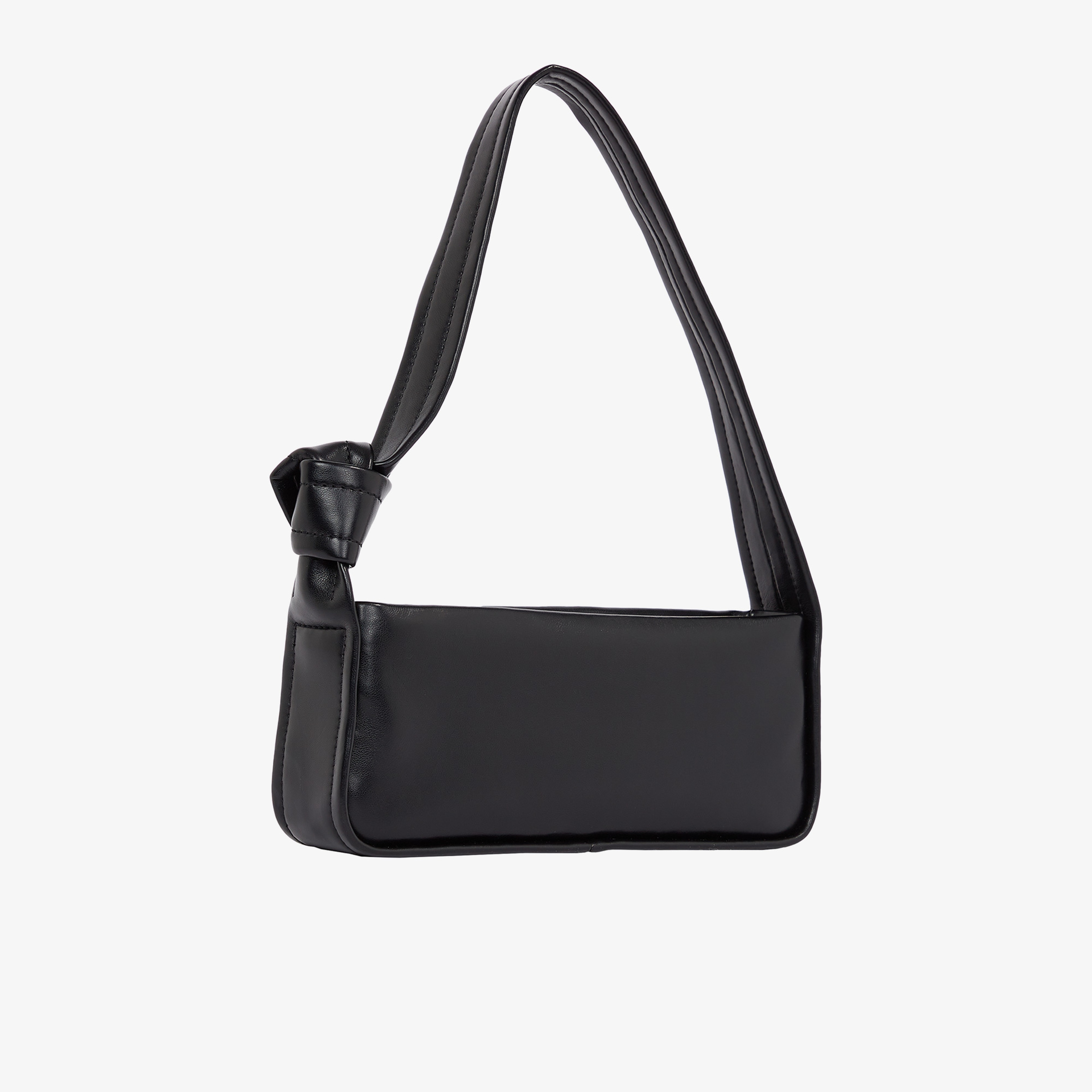 Calvin Klein Knotted 26 Kadın Siyah El Çantası