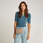 Calvin Klein Mini Camera Kadın Bej El Çantası