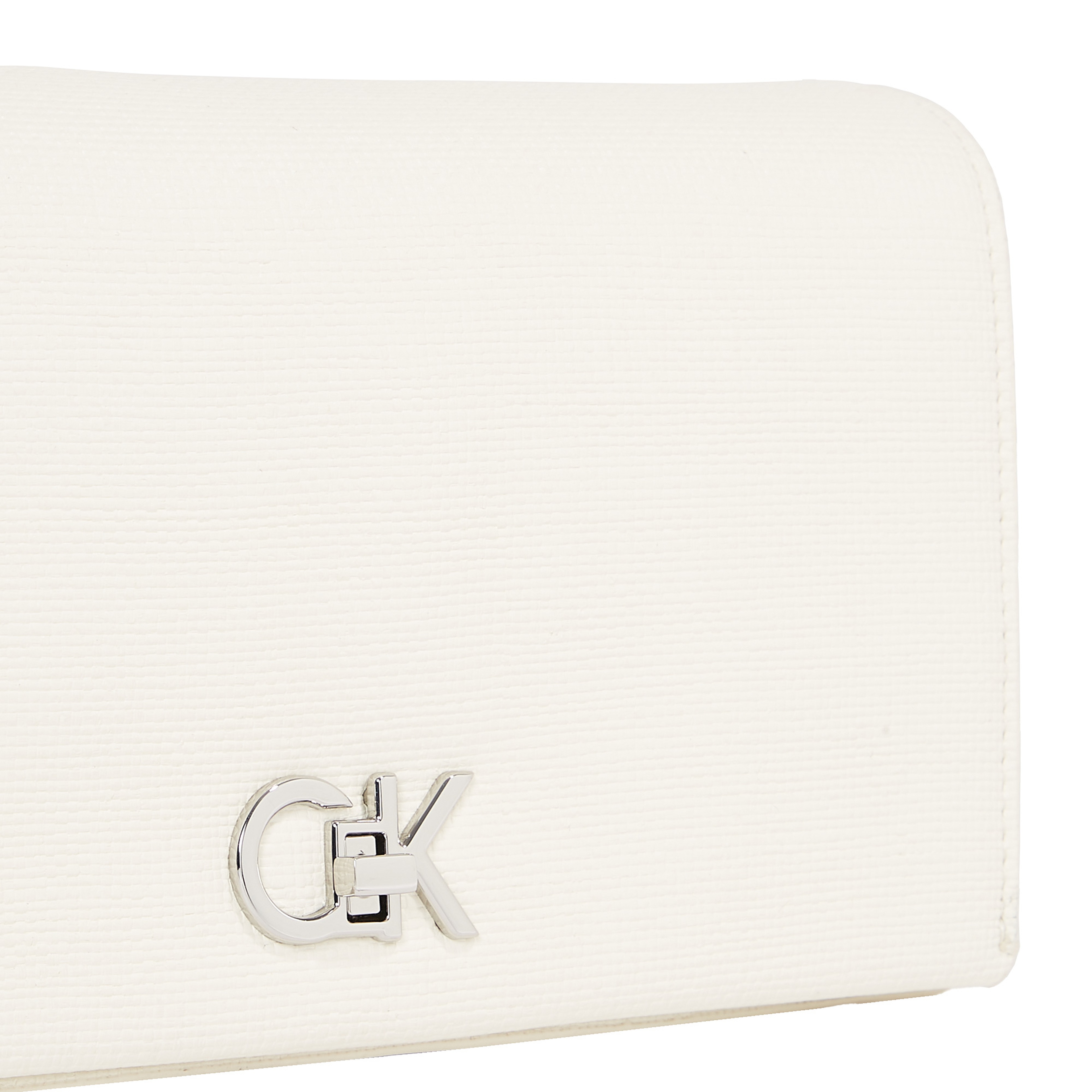 Calvin Klein Mini Chain Tex Kadın Bej El Çantası