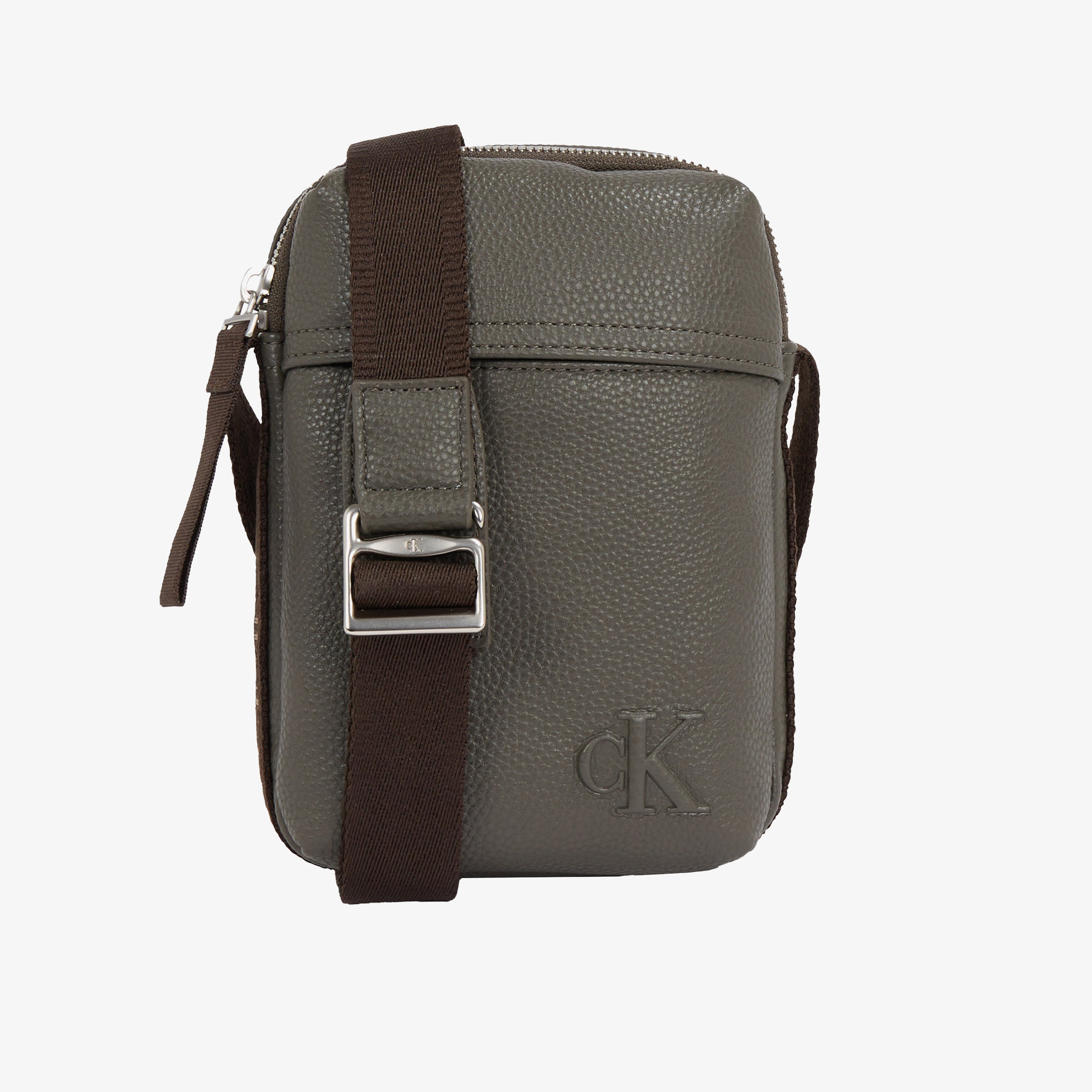 Calvin Klein Cargo Reporter S Erkek Gri El Çantası