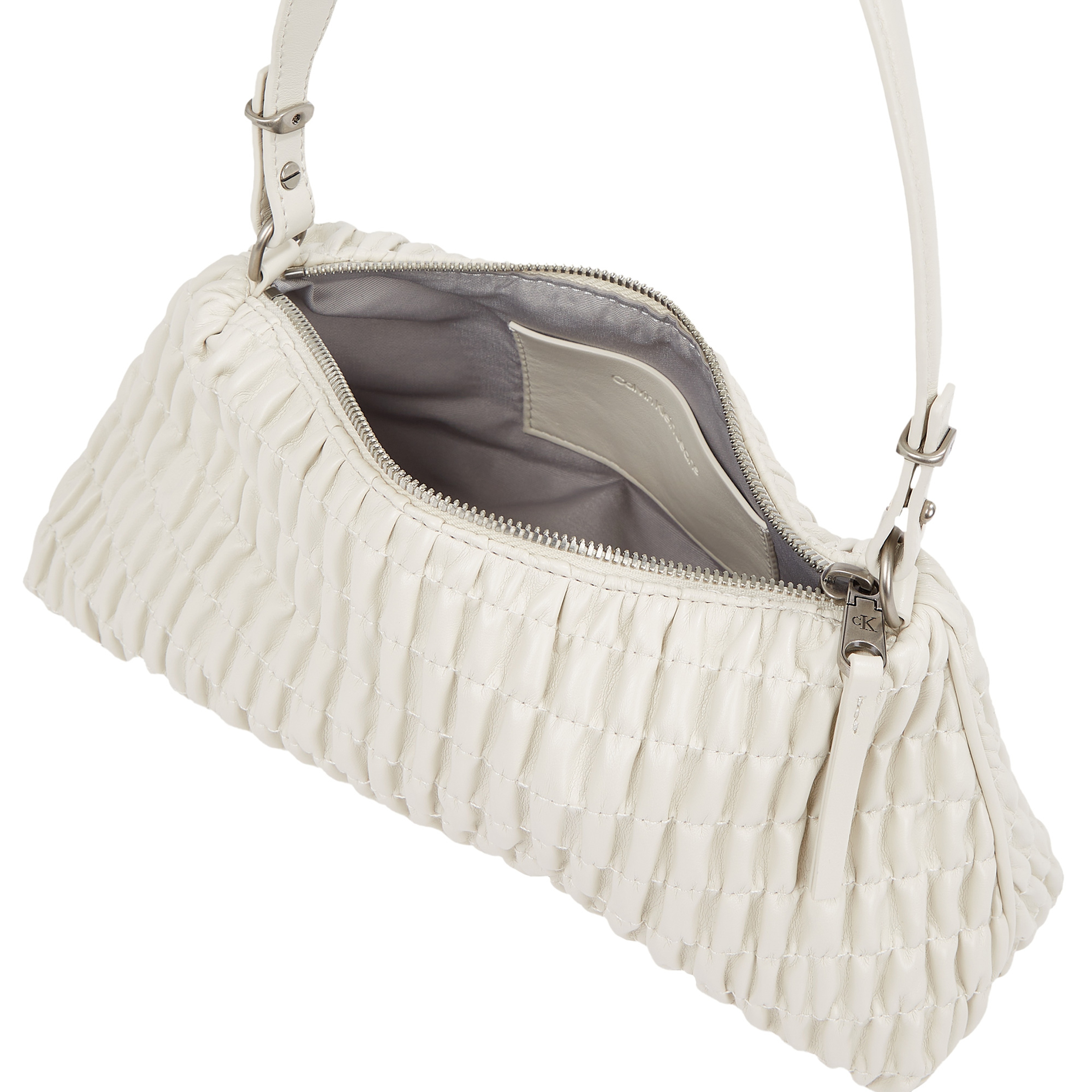 Calvin Klein Rouched Kadın Bej El Çantası