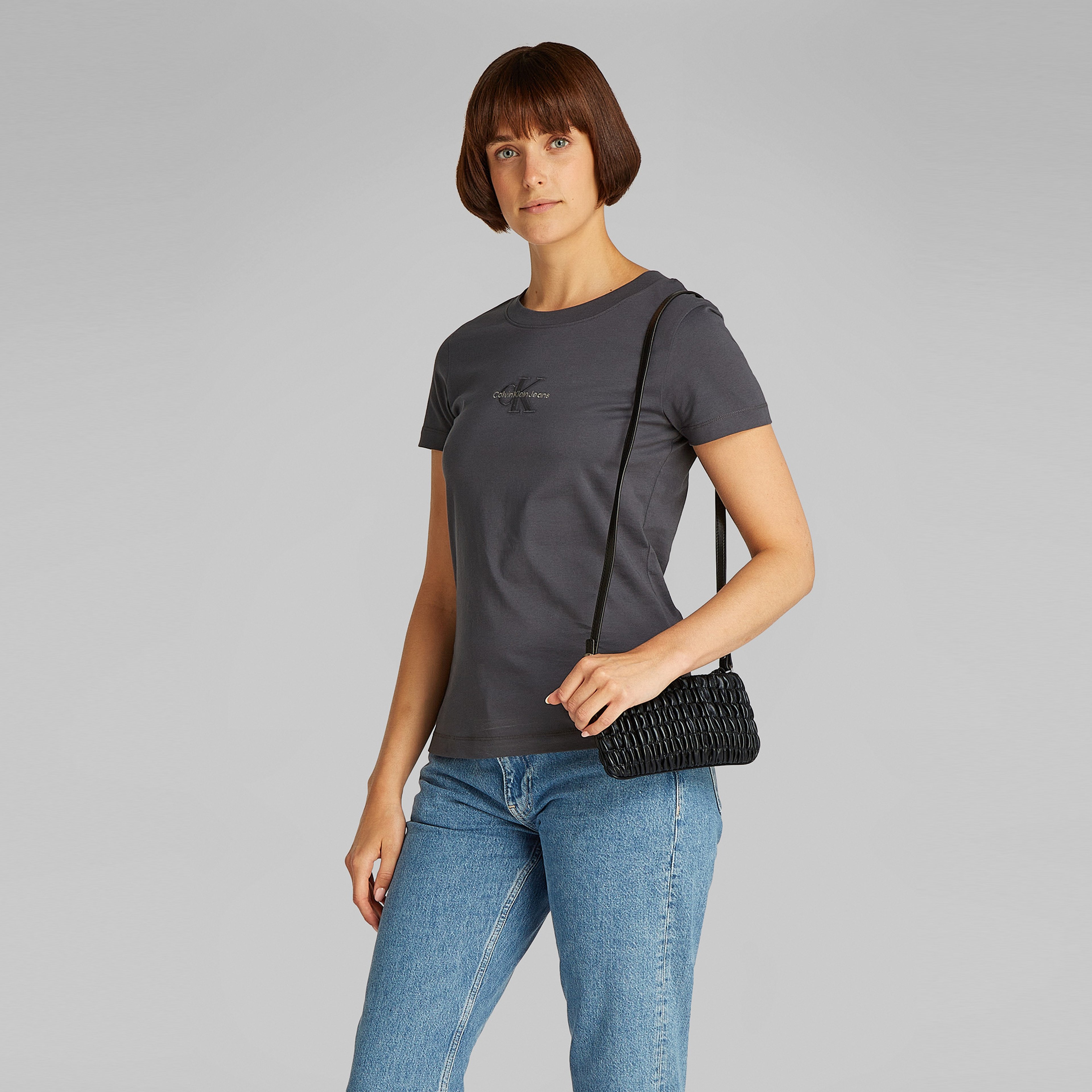 Calvin Klein Kadın Siyah El Çantası