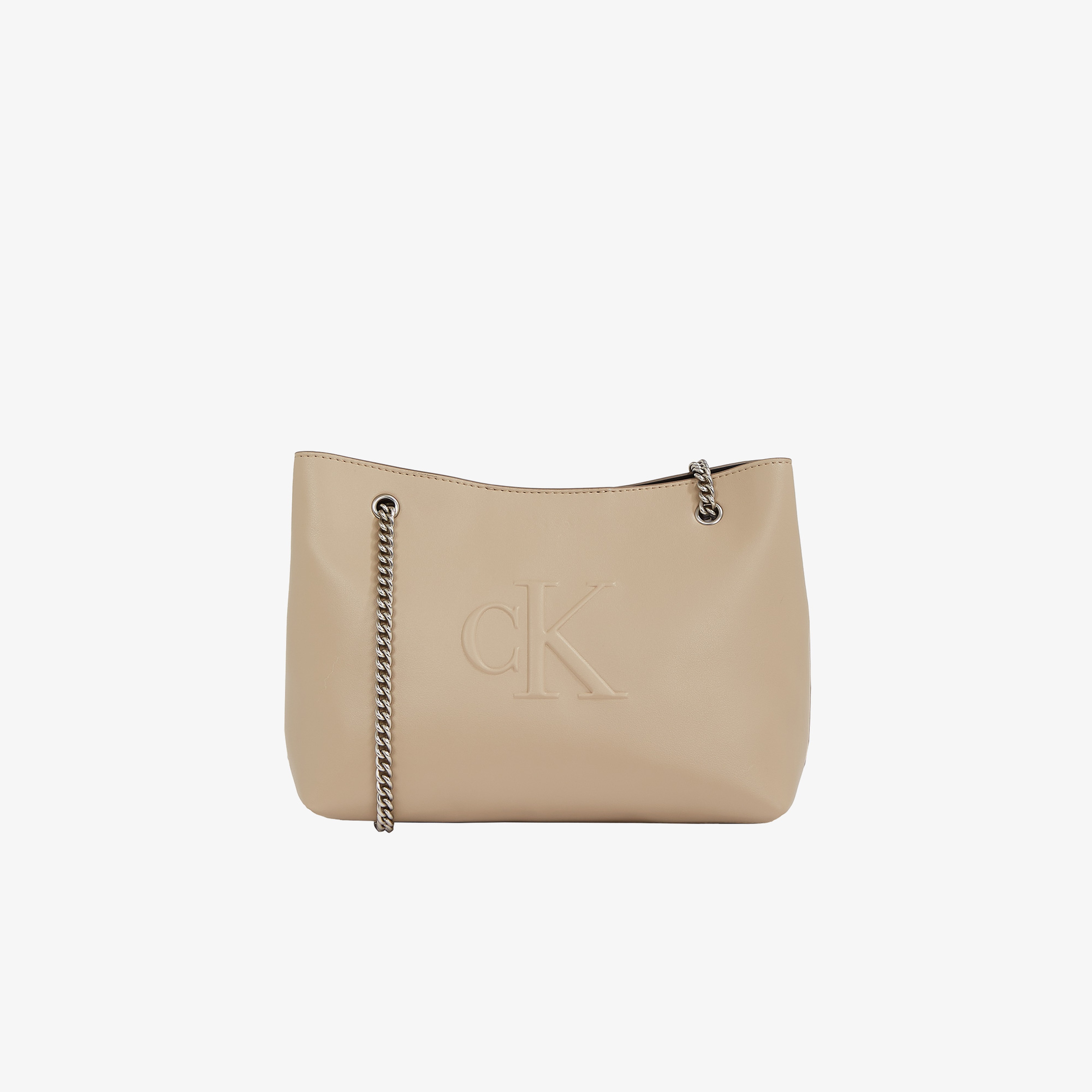 Calvin Klein Kadın Bej El Çantası