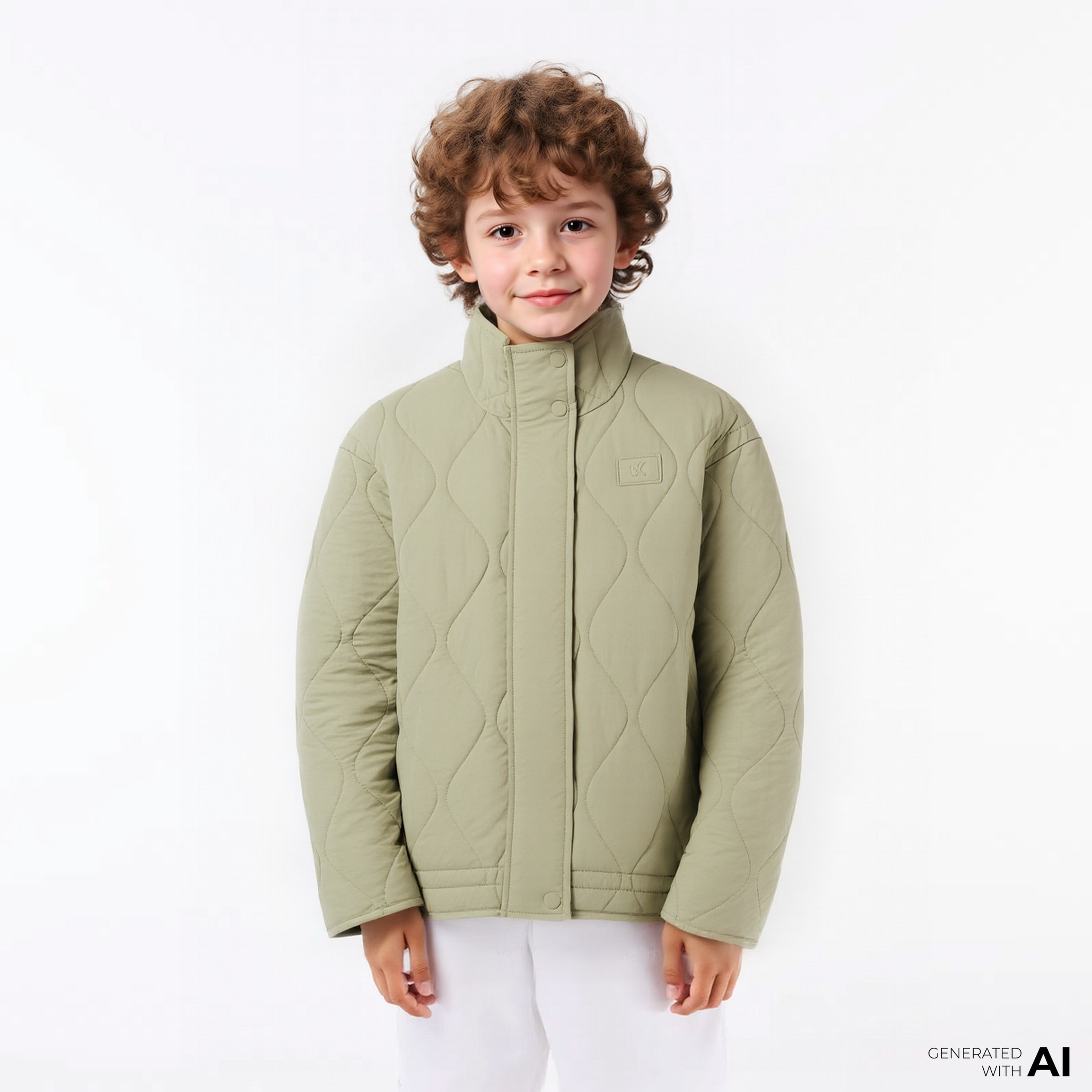 Calvin Klein Çocuk Yeşil Ceket