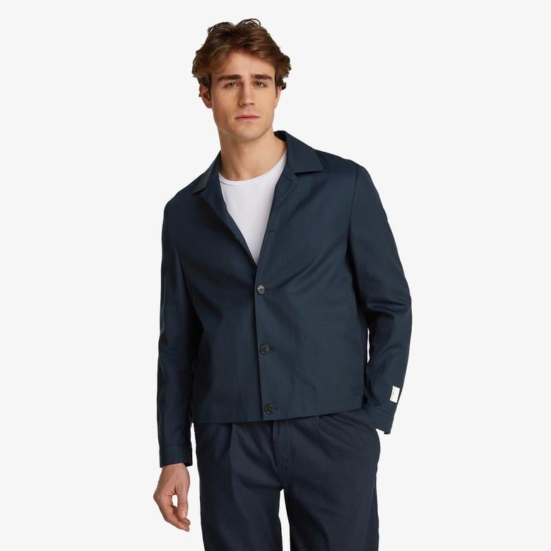 Calvin Klein Erkek Mavi Ceket