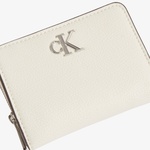 Calvin Klein Minimal Monogram Kadın Beyaz Cüzdan