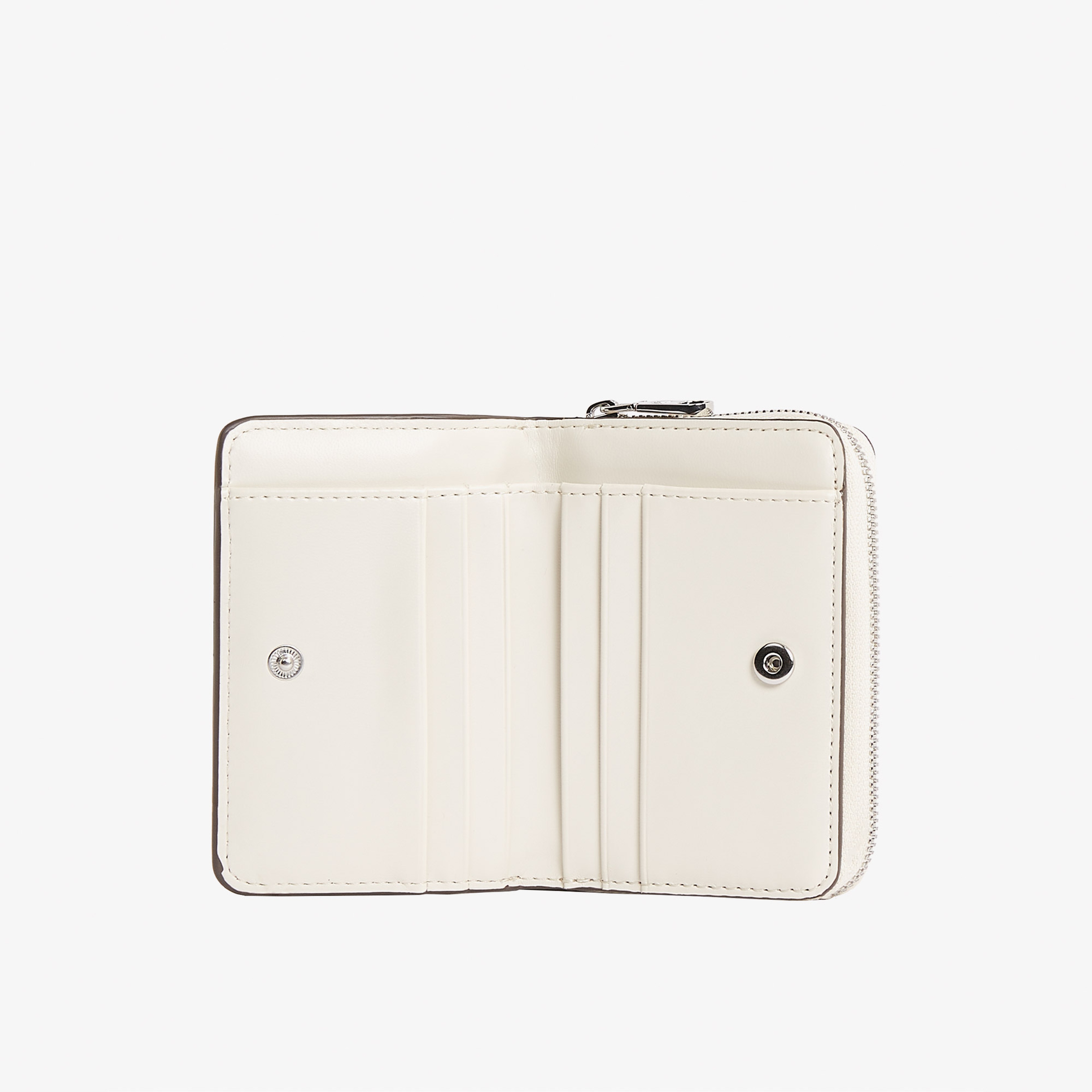 Calvin Klein Minimal Monogram Kadın Beyaz Cüzdan