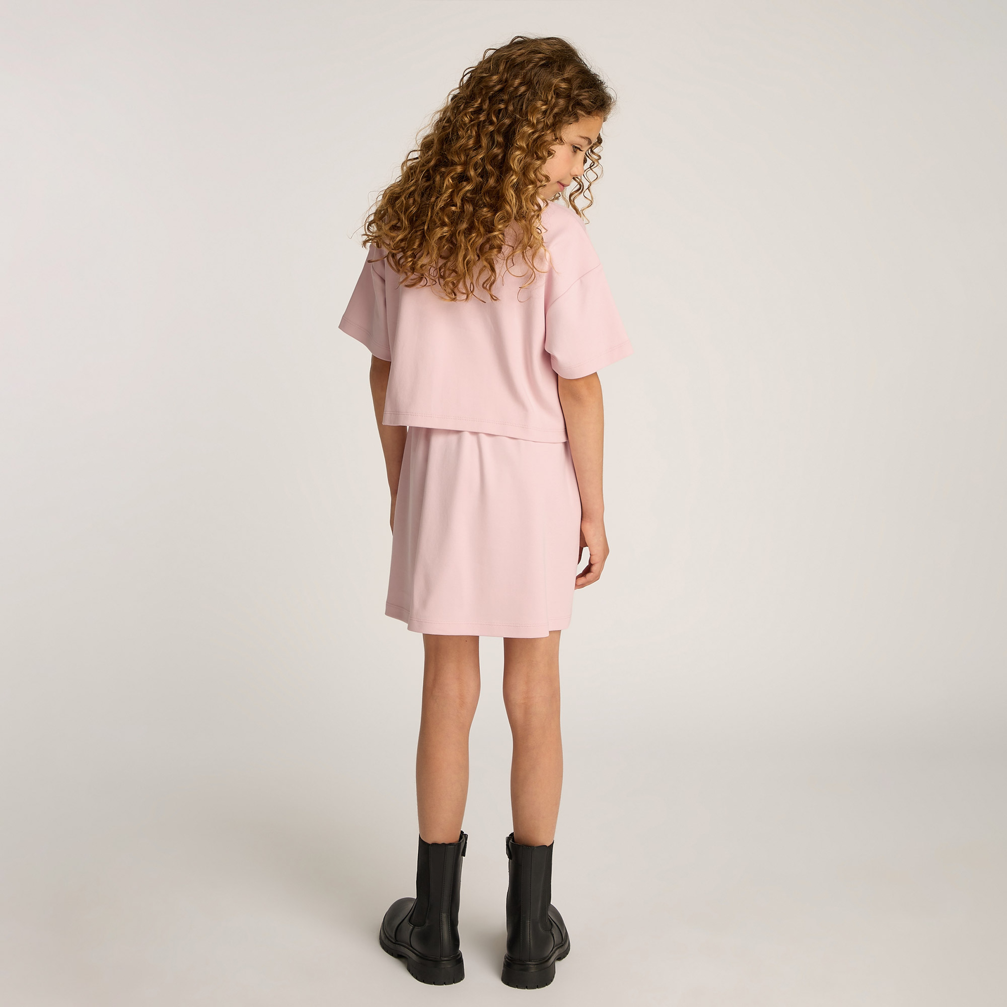 Calvin Klein Layered Çocuk Pembe Elbise