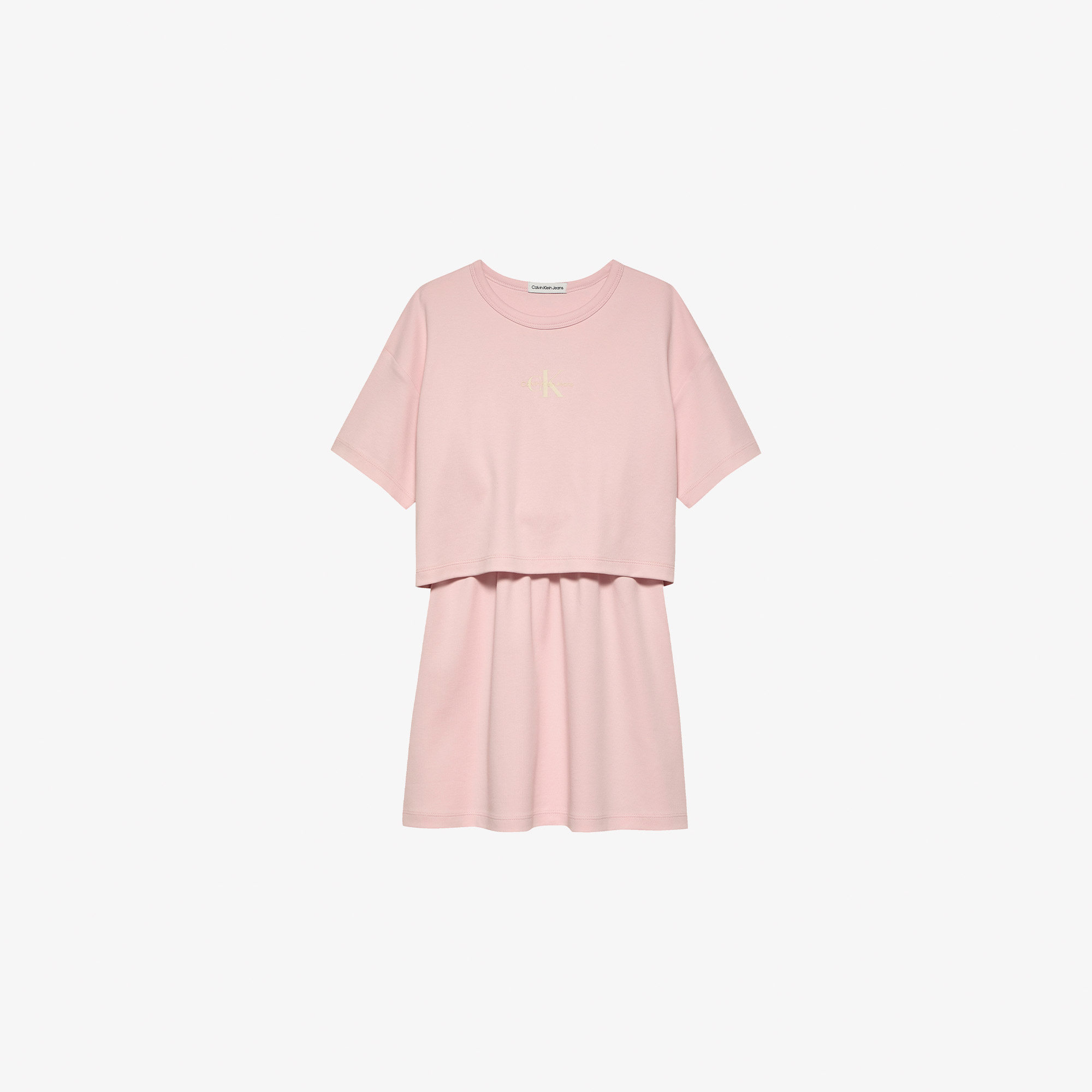 Calvin Klein Layered Çocuk Pembe Elbise