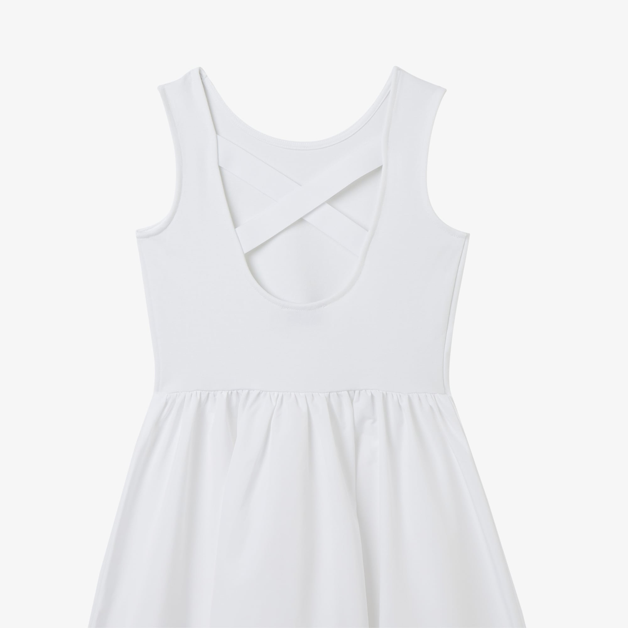 Calvin Klein Çocuk Beyaz Elbise