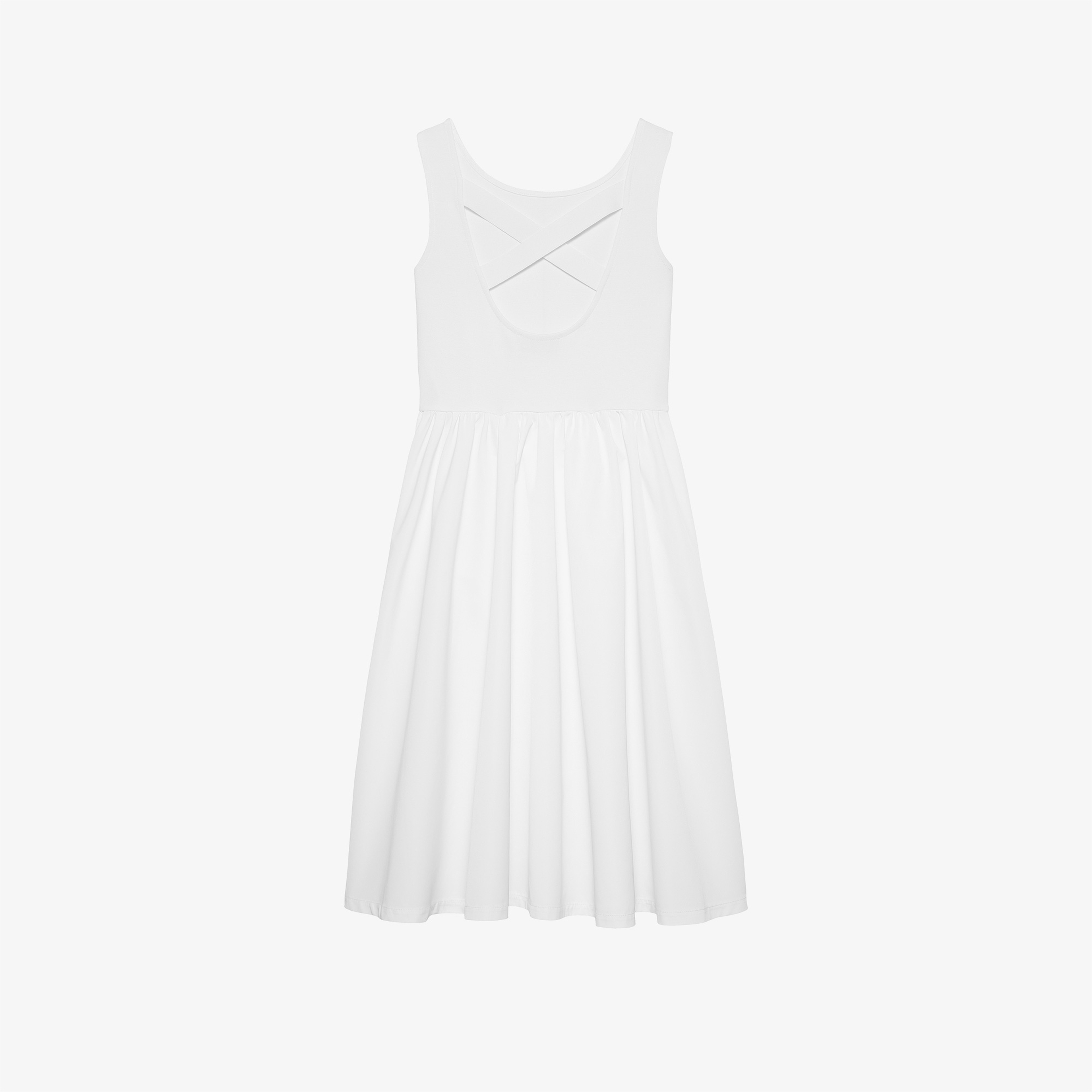 Calvin Klein Çocuk Beyaz Elbise