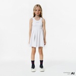Calvin Klein Çocuk Beyaz Elbise