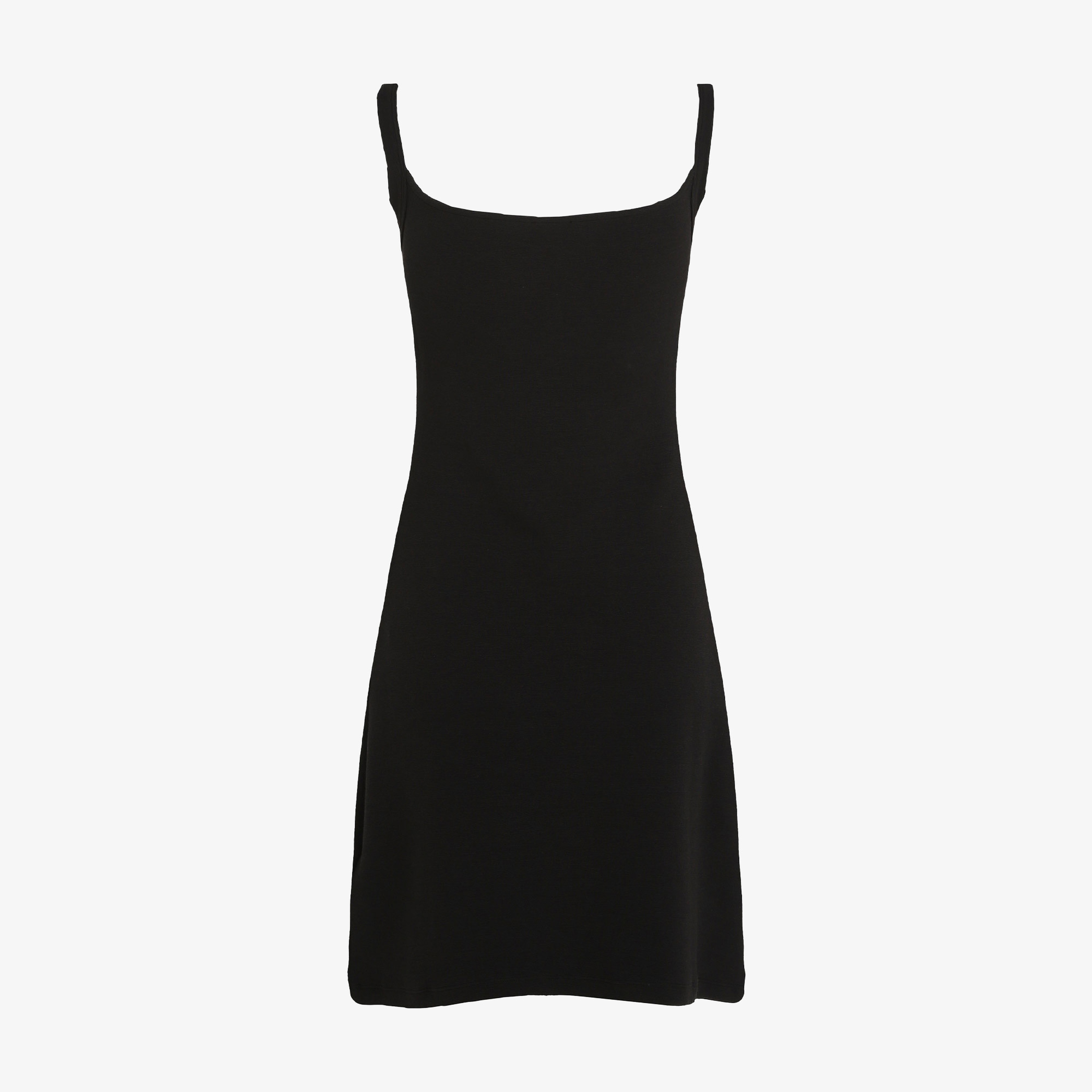 Calvin Klein Soft Flare Kadın Siyah Elbise