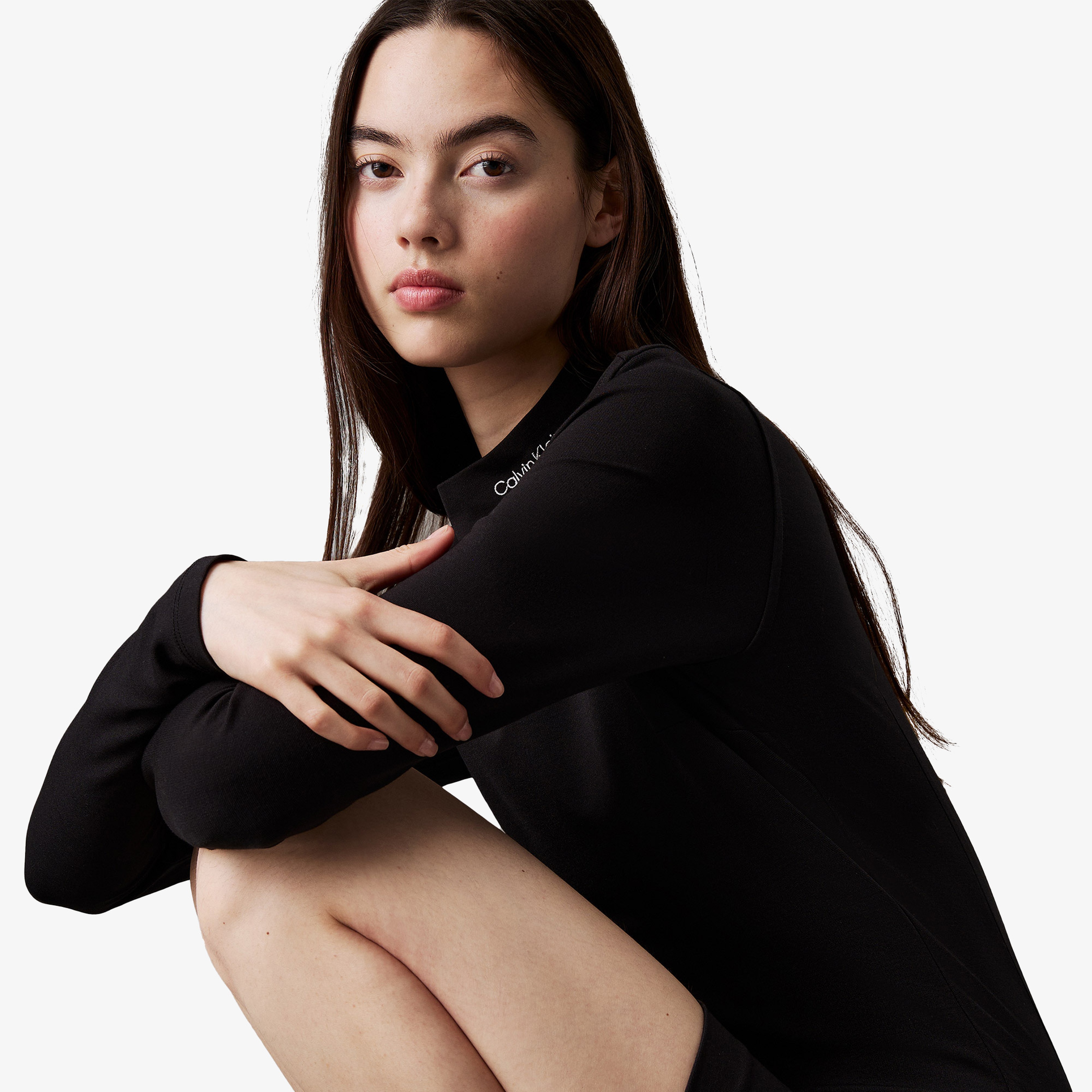 Calvin Klein Jeans Kadın Siyah Elbise