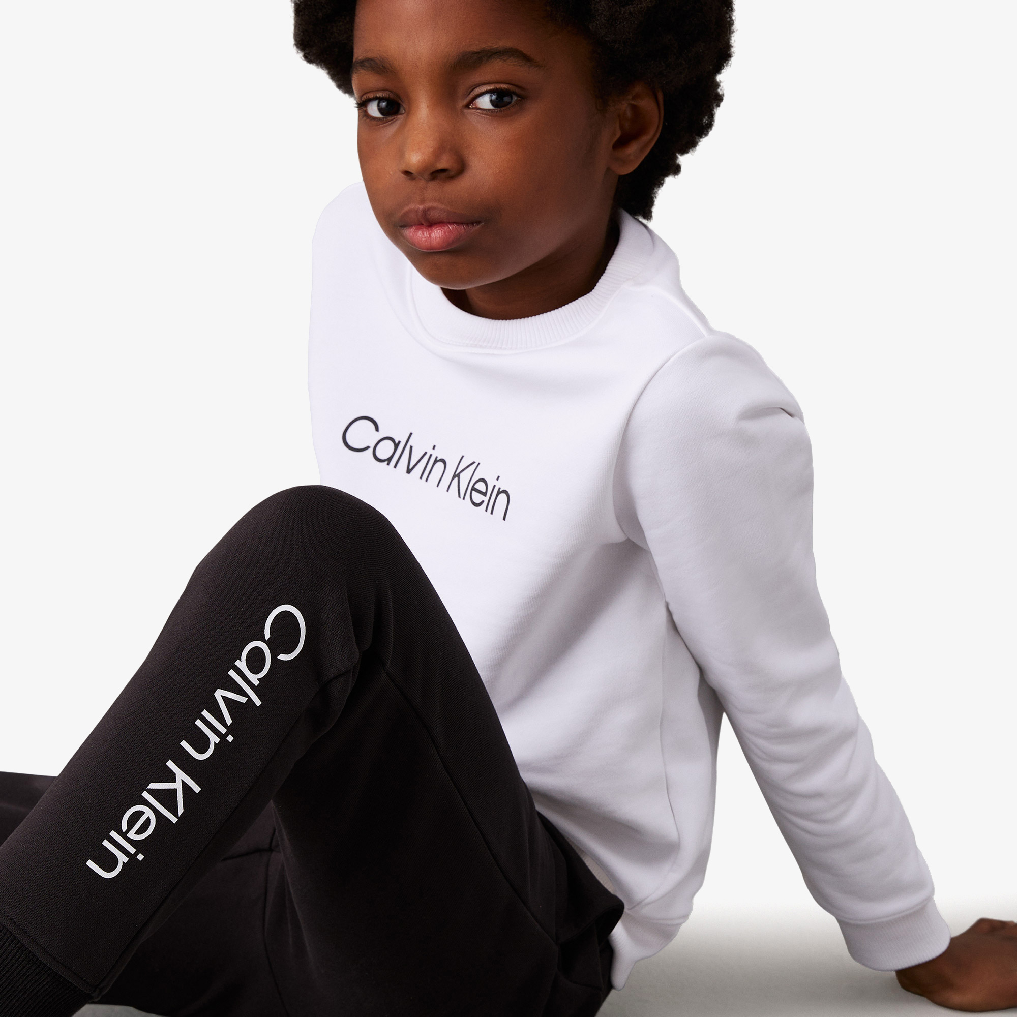 Calvin Klein Çocuk Siyah Eşofman Altı