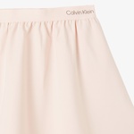 Calvin Klein Punto Logo Flare Çocuk Pembe Etek