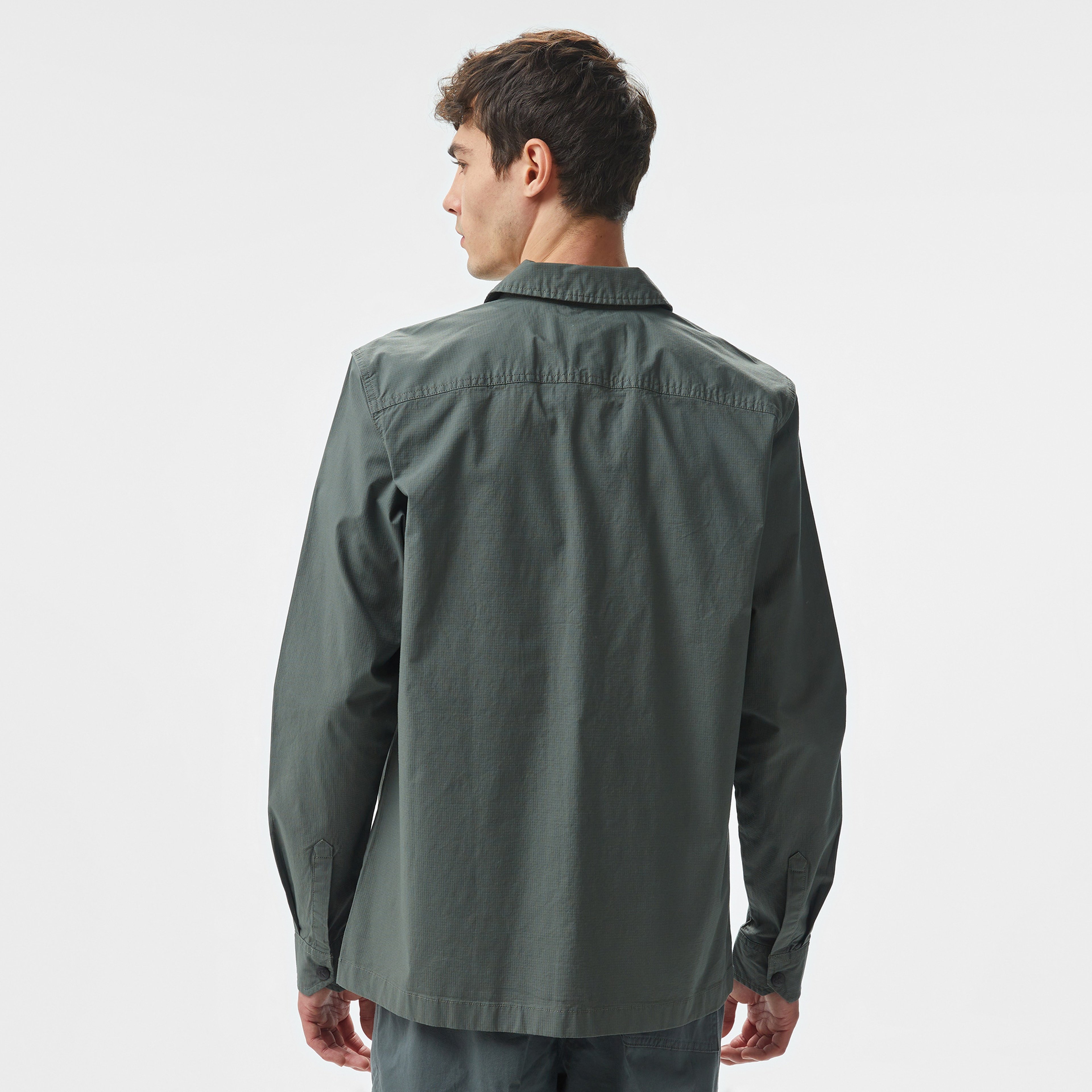 Calvin Klein Jeans Erkek Gri Gömlek